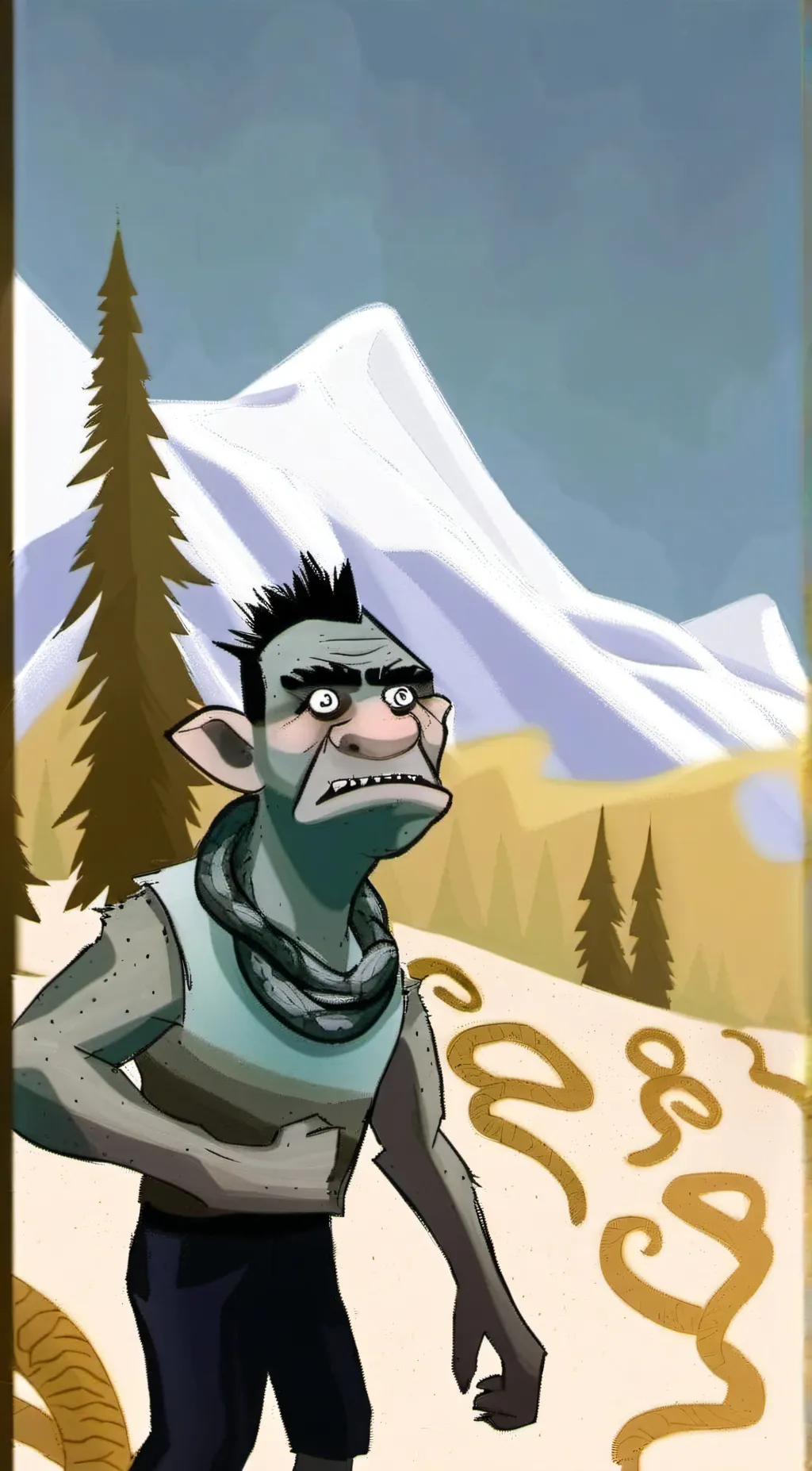 ai character: DONT SAY background