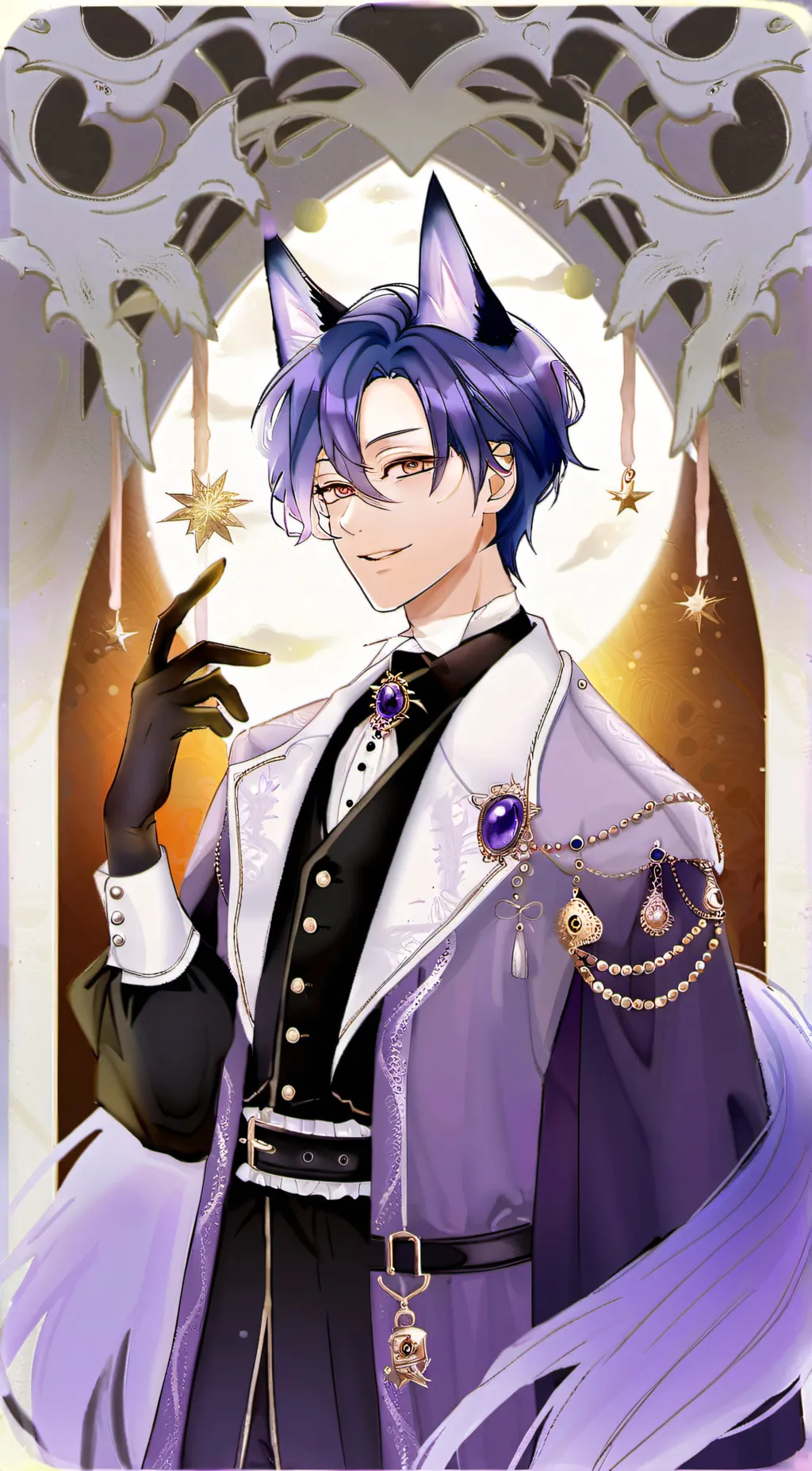 ai character: Kuya NU background