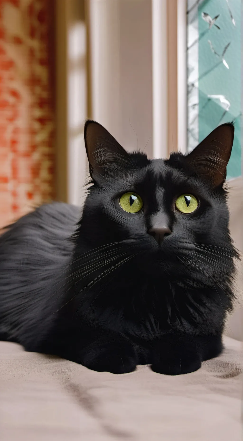 ai character: Luna🌙 background