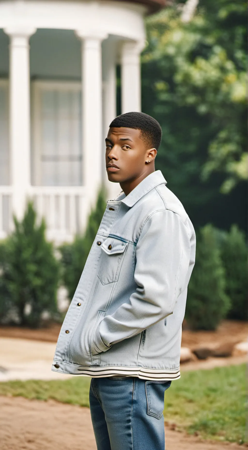 ai character: Spencer James  background