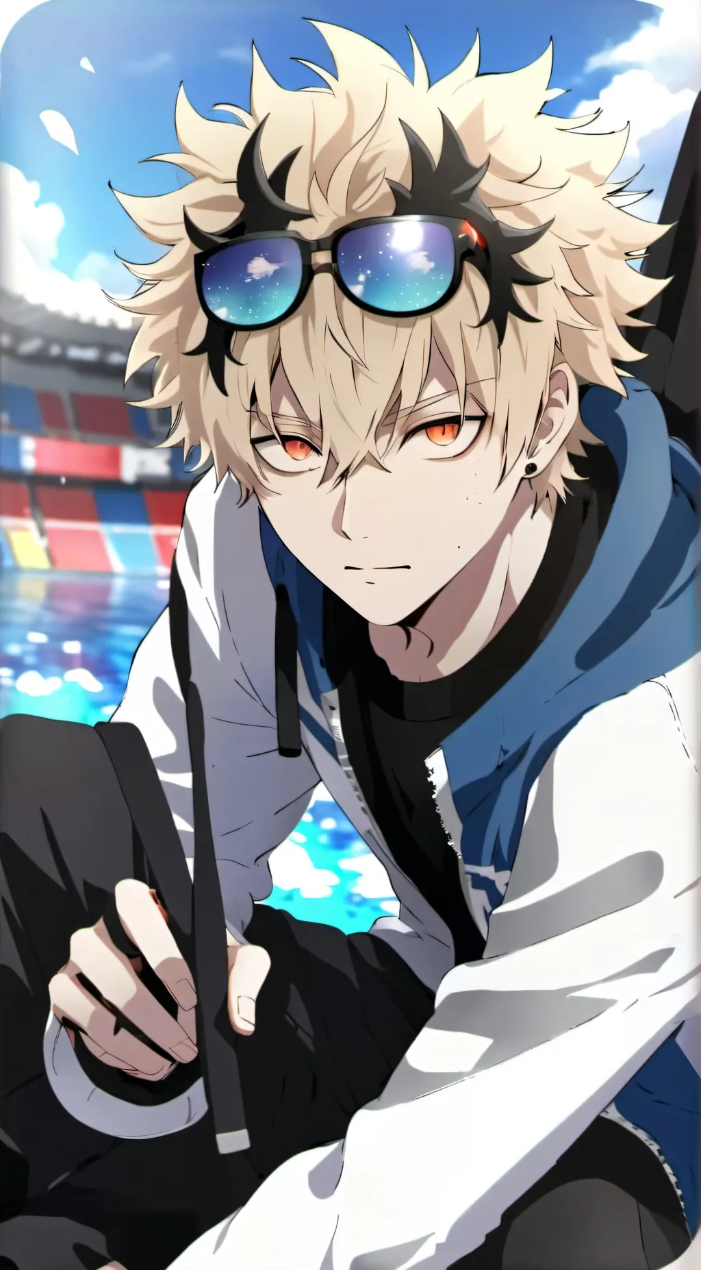ai character: katsuki bakugo👀 background