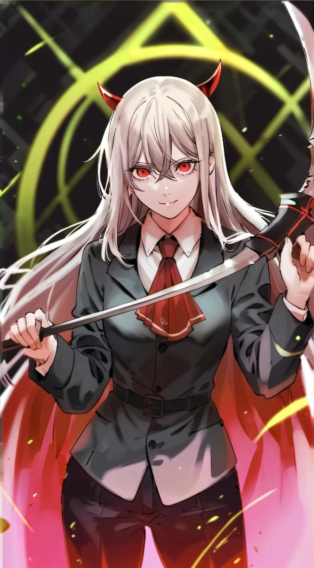 ai character: Power background