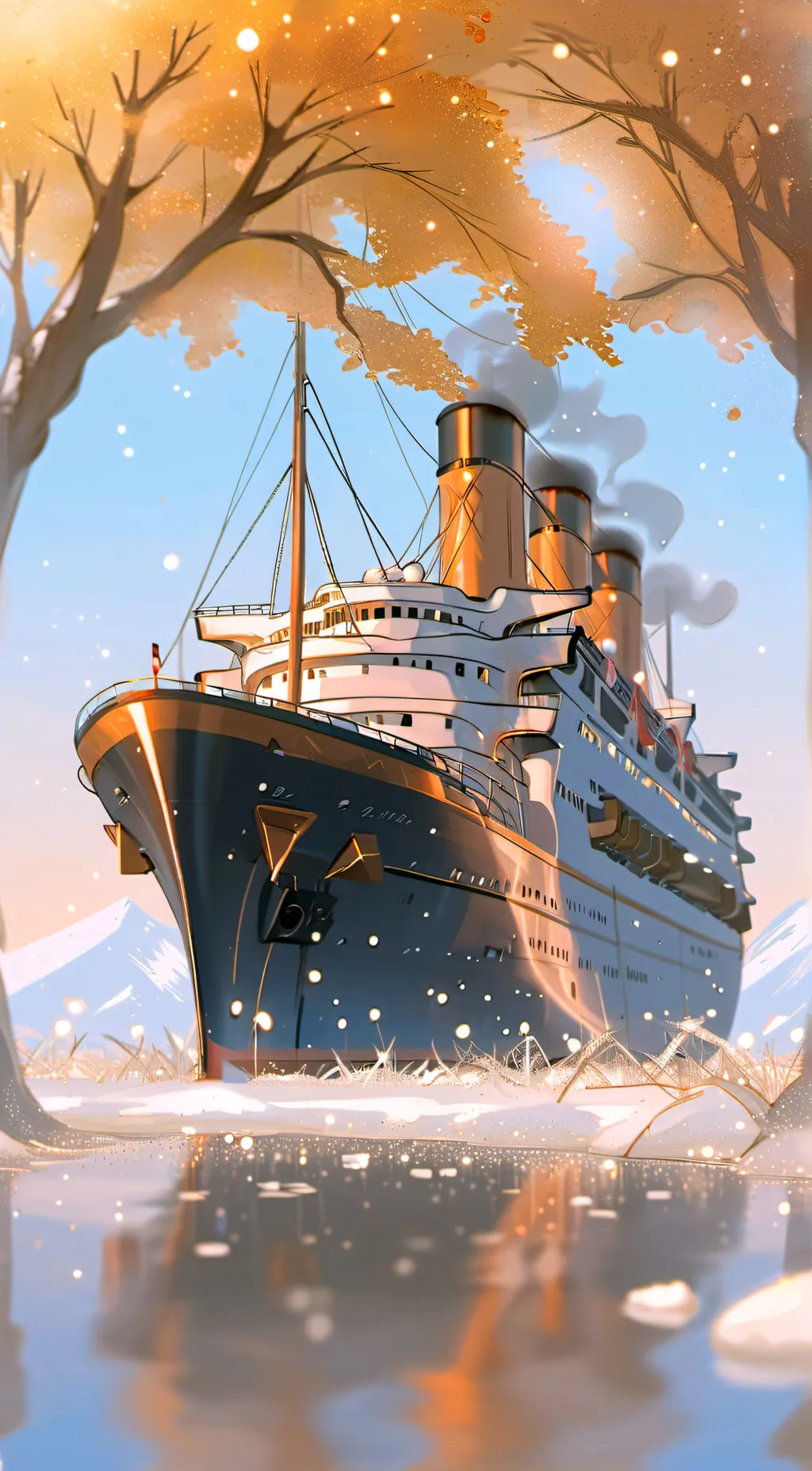 ai character: Majestic background