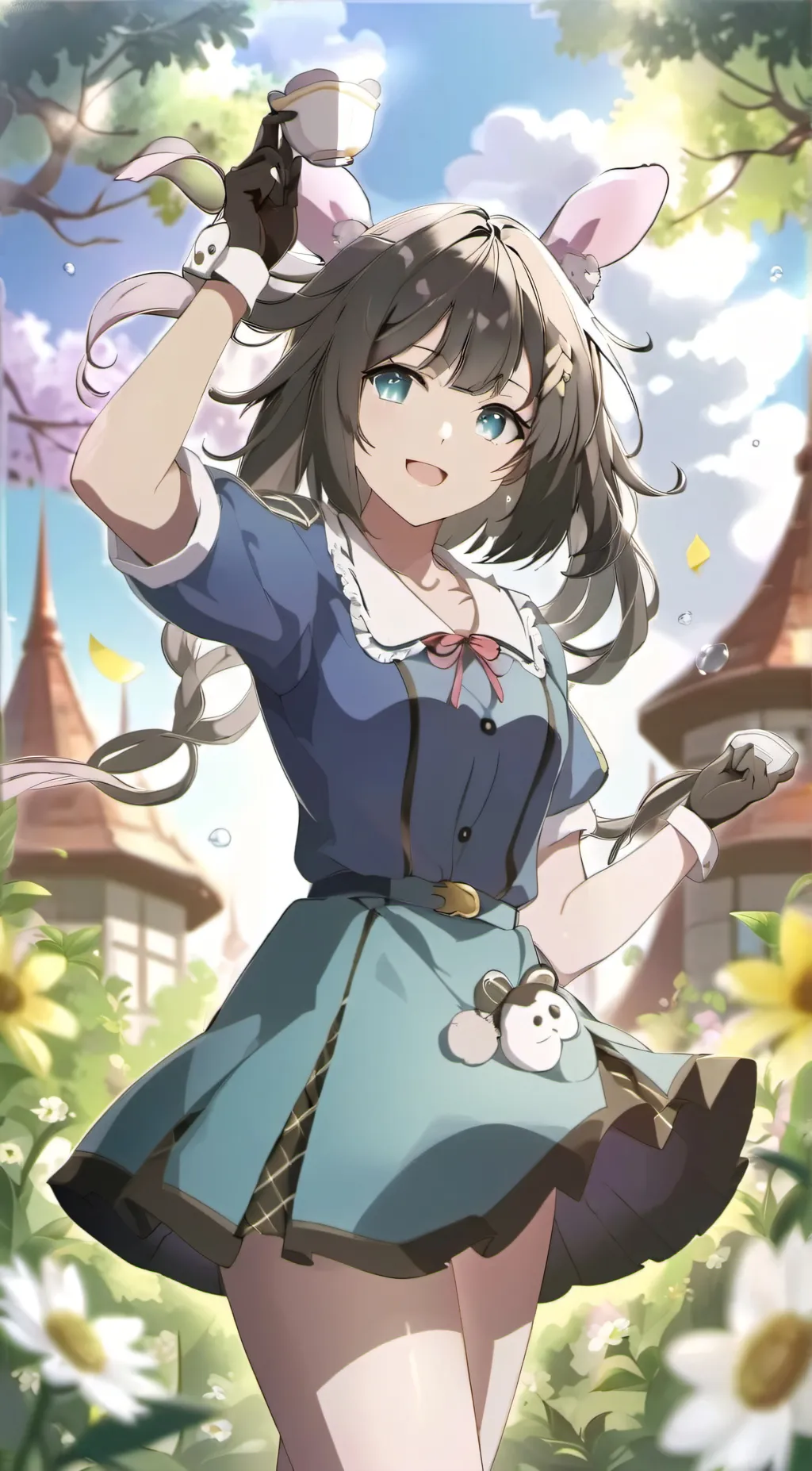 ai character: Redy background