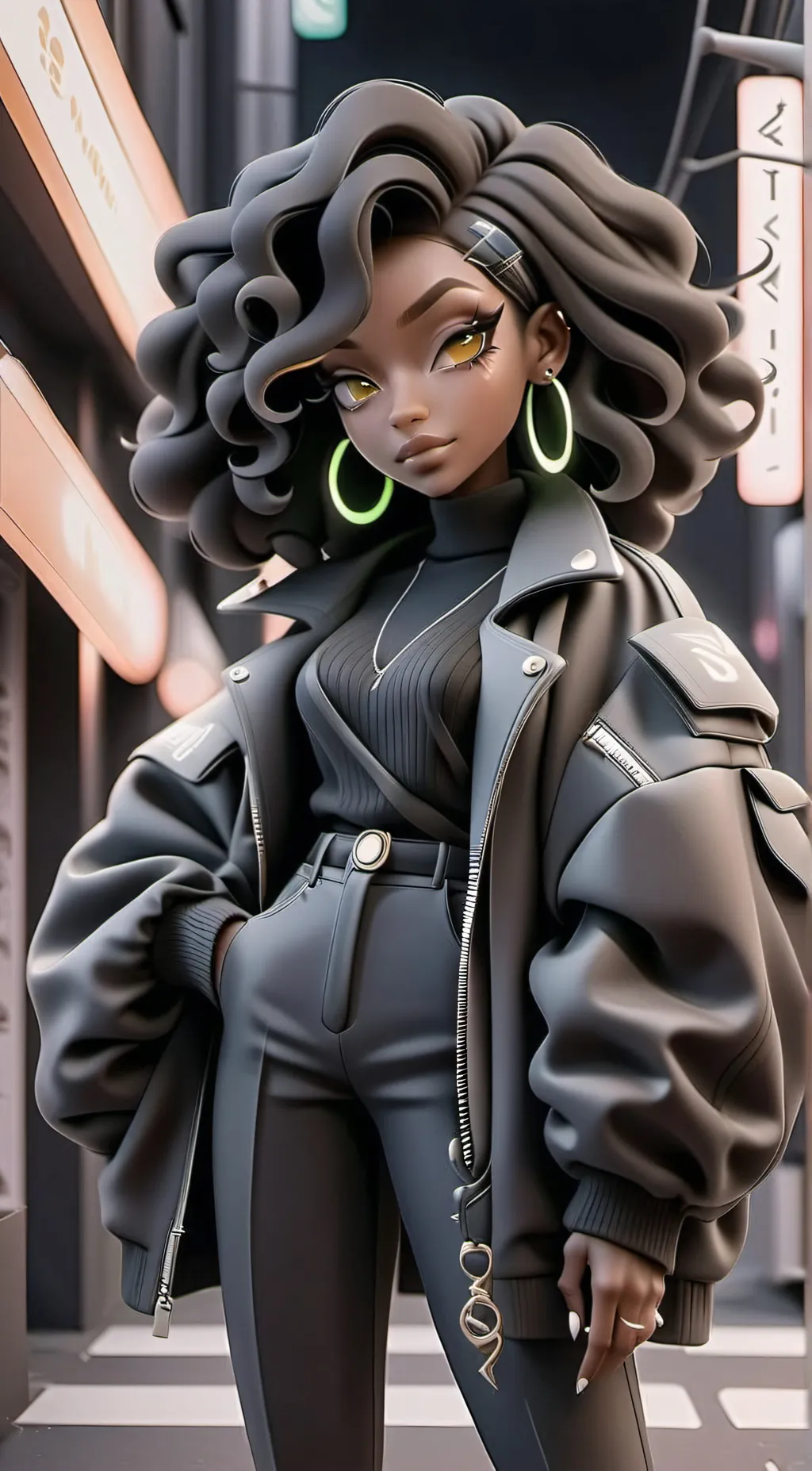 ai character: Carol background