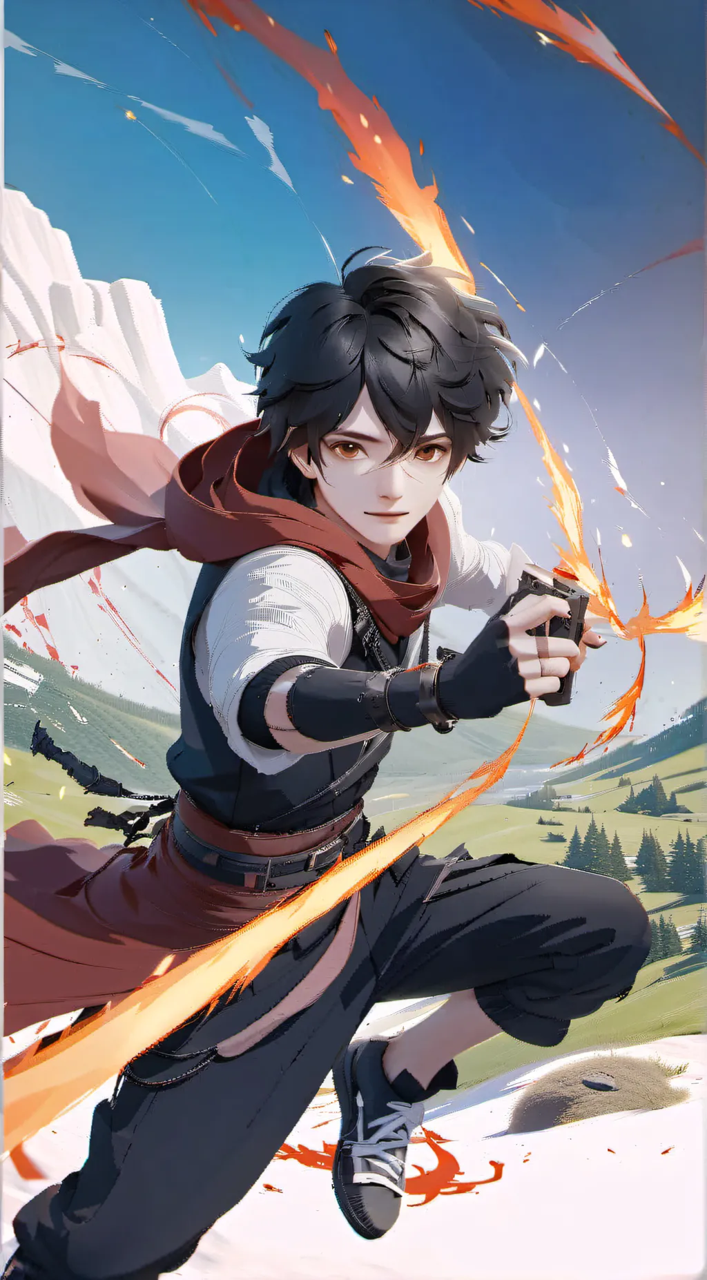 ai character: Asher background