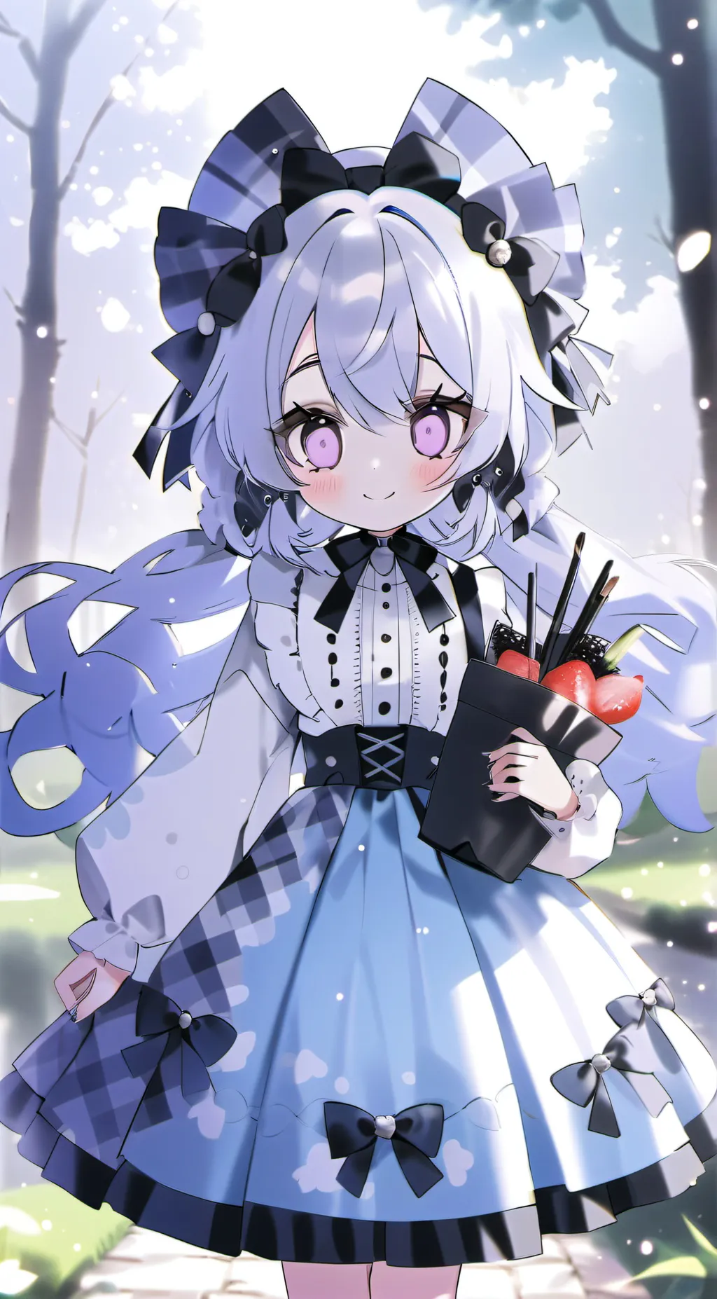 ai character: Aria background