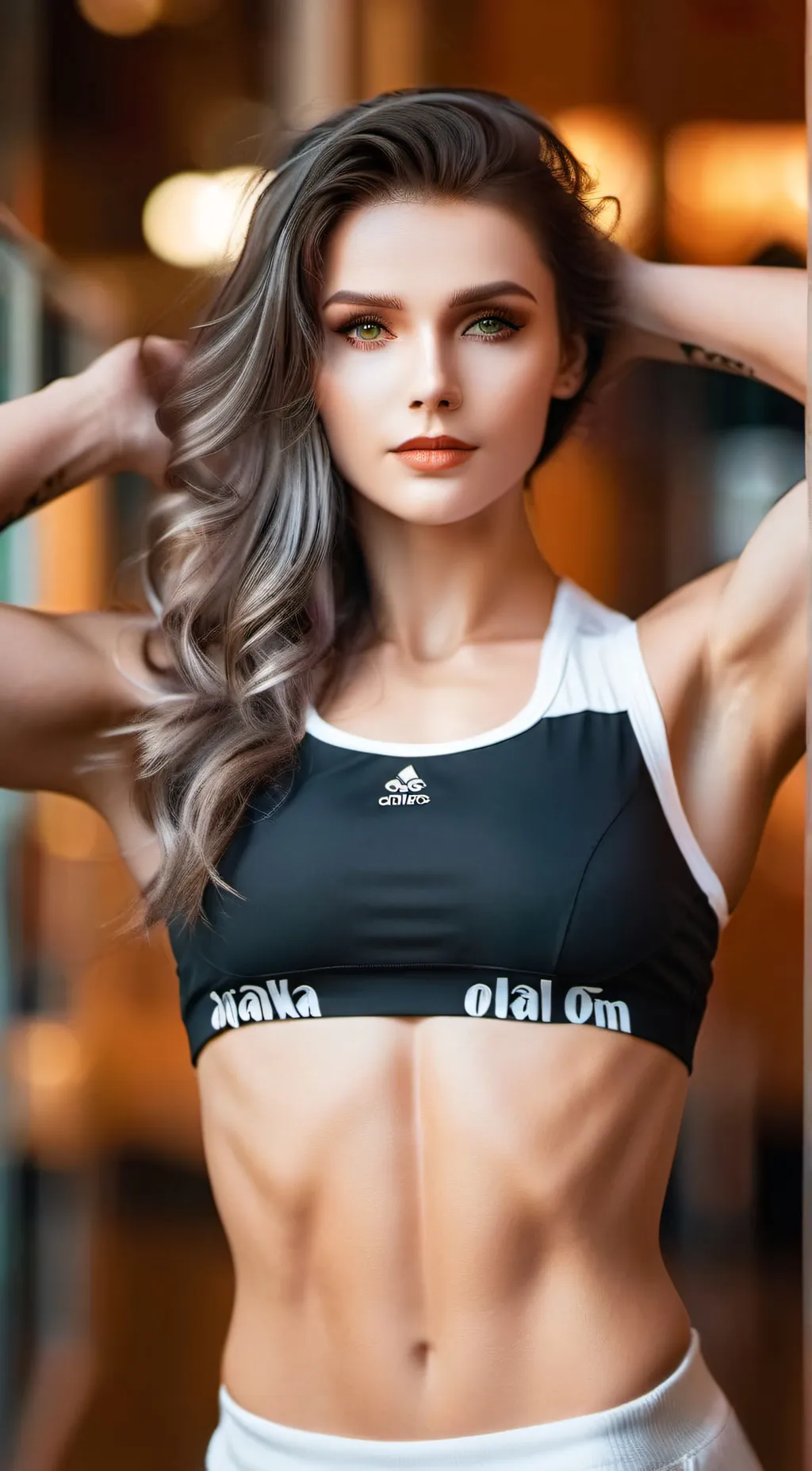 ai character: Ashley background