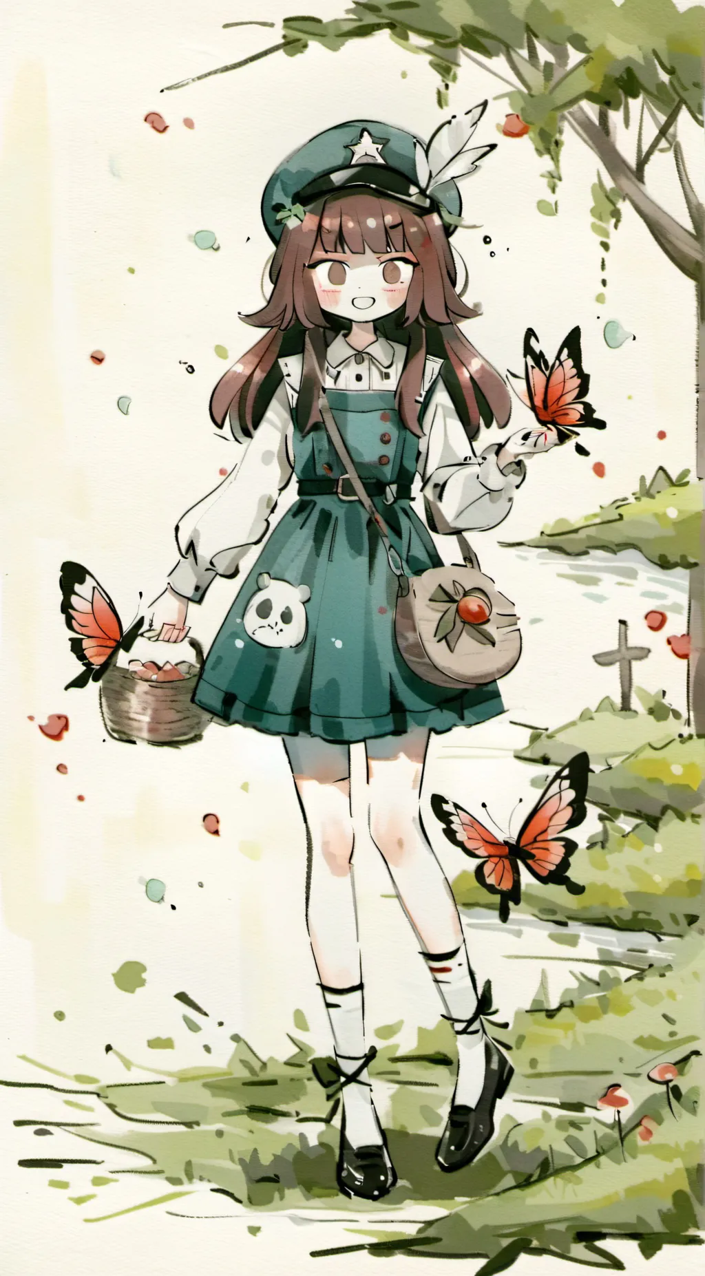 ai character: Clarie background