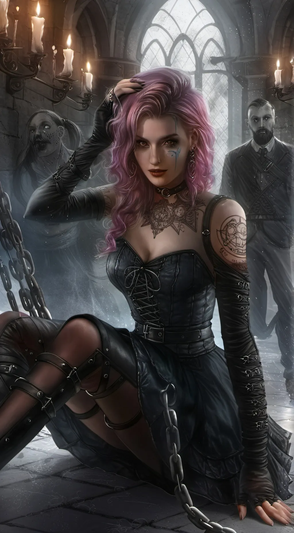 ai character: Elysia background