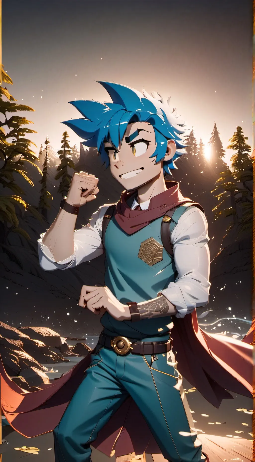 ai character: Sonic background