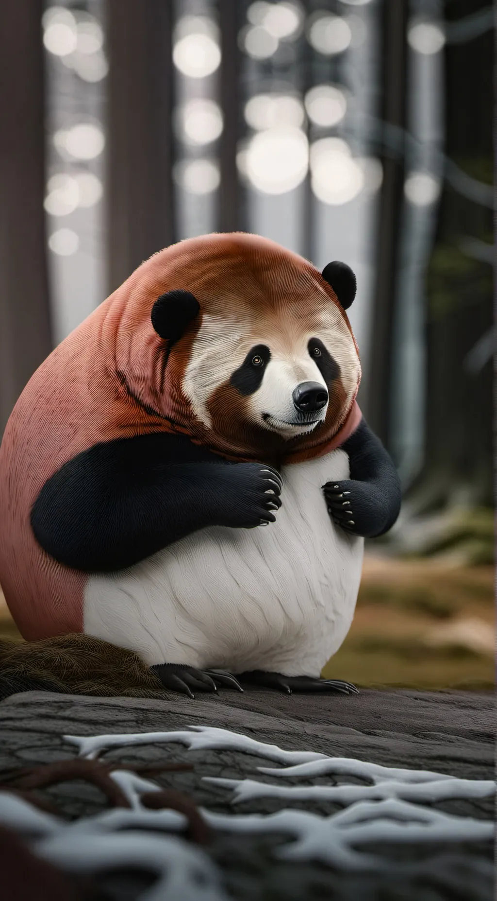 ai character: Sad critters (trip background