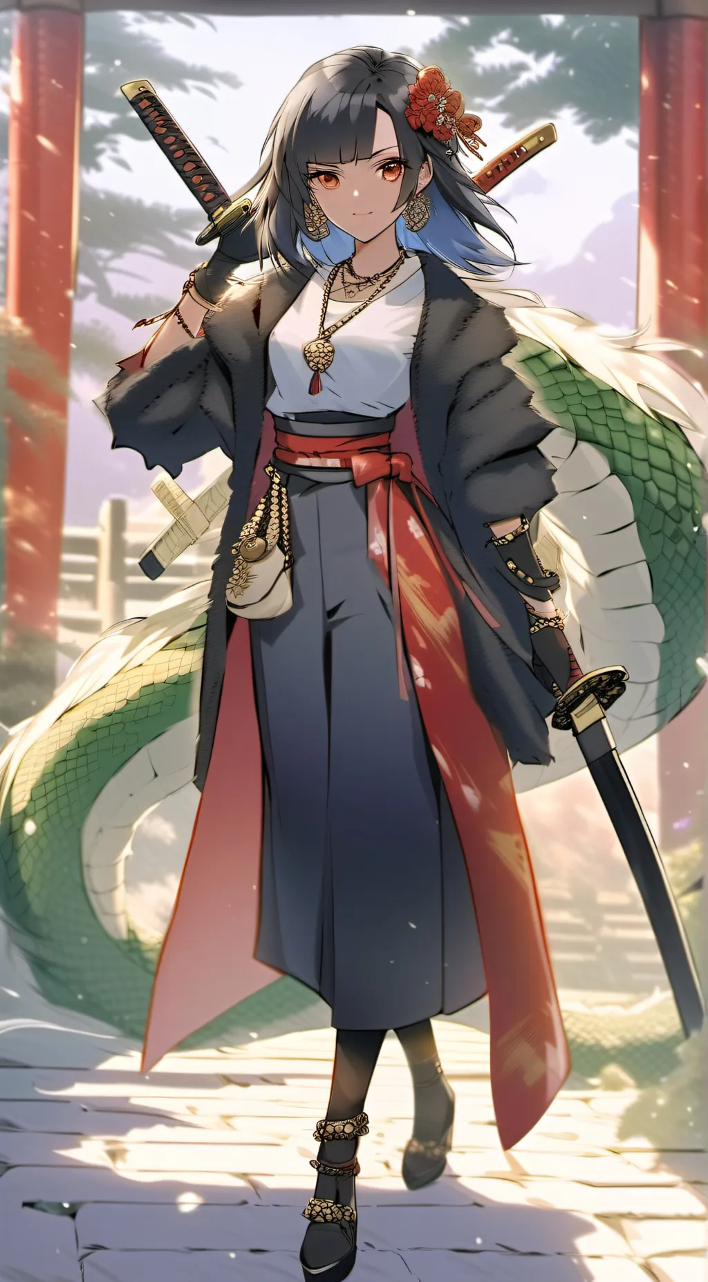 ai character: Aria background