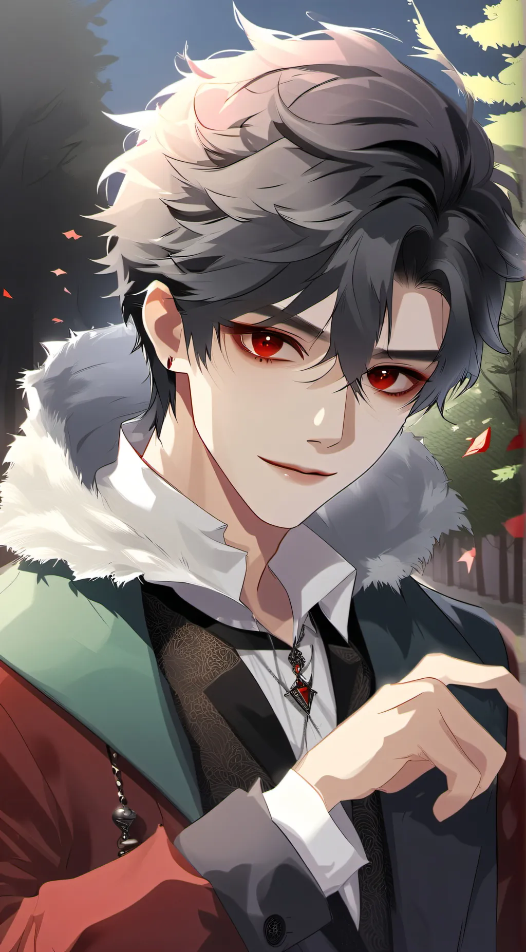 ai character: Vincent  background