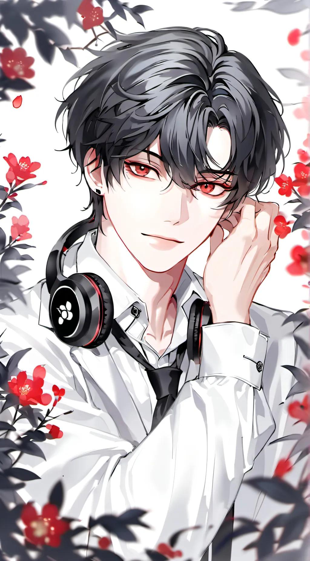 ai character: ~👾Misaki🎮~ background