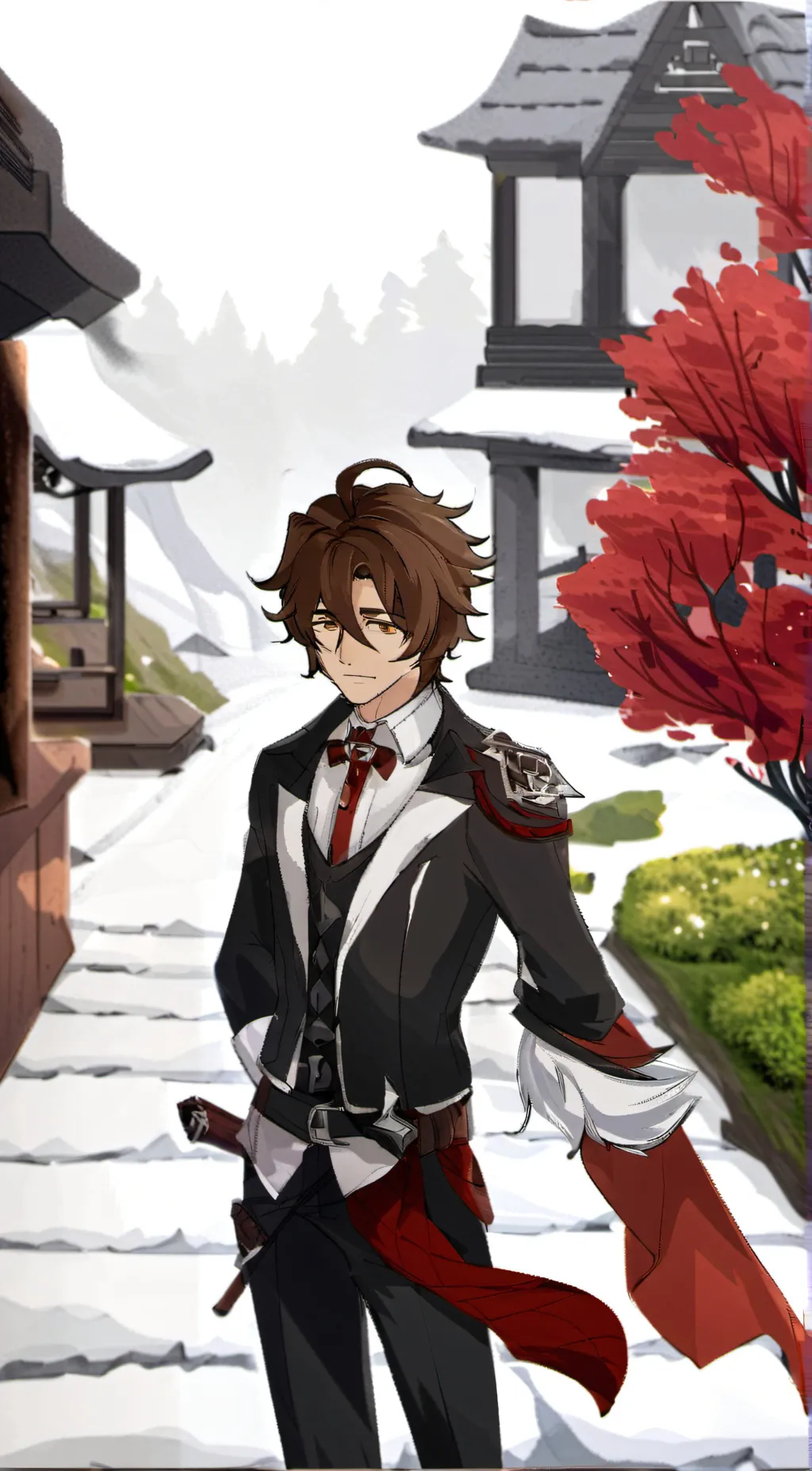 ai character: Maxim background