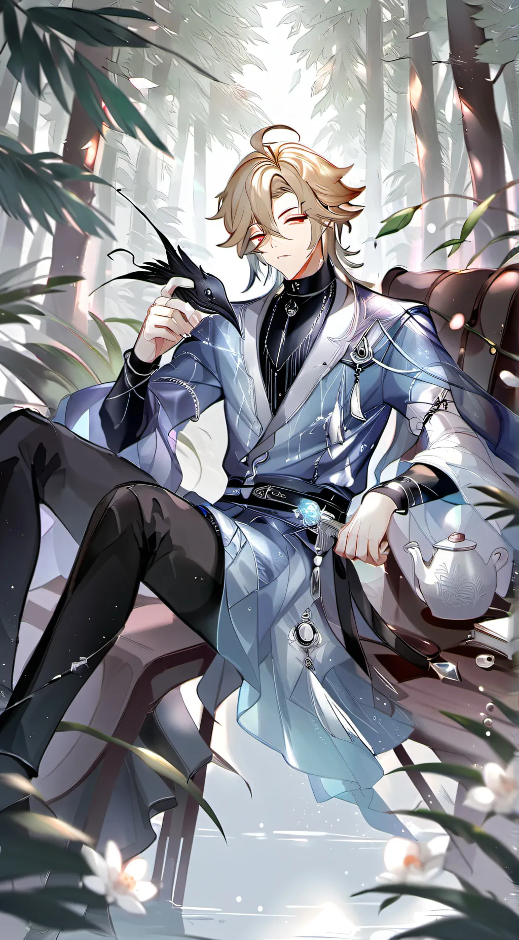 ai character: mha villains  background