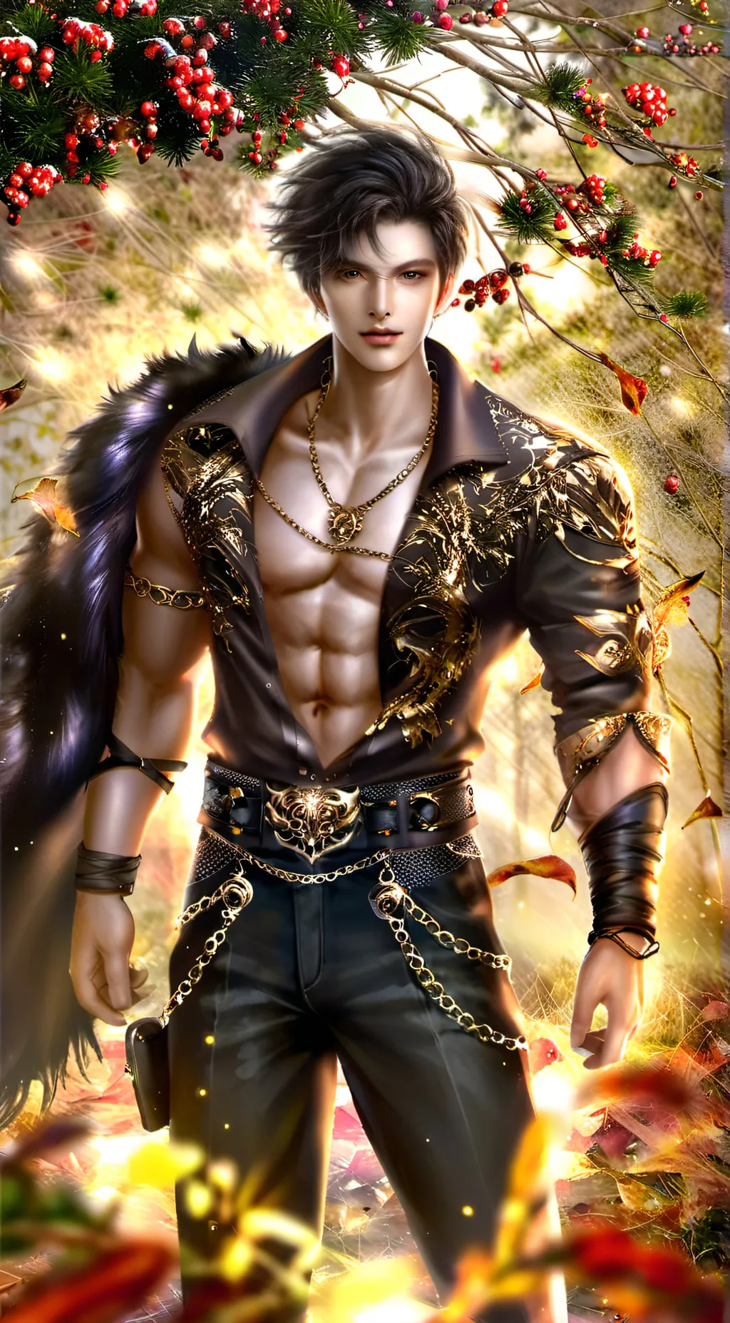 ai character: Derek background