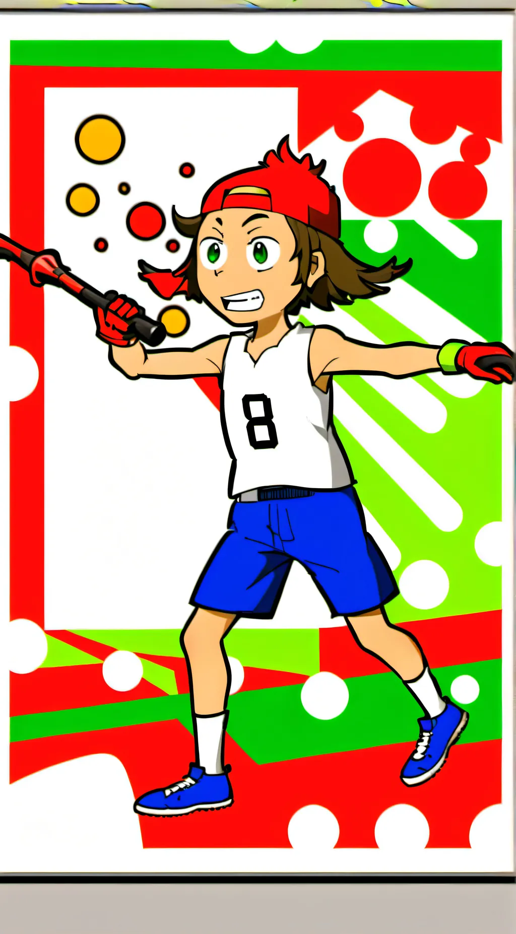 ai character: Caillou background