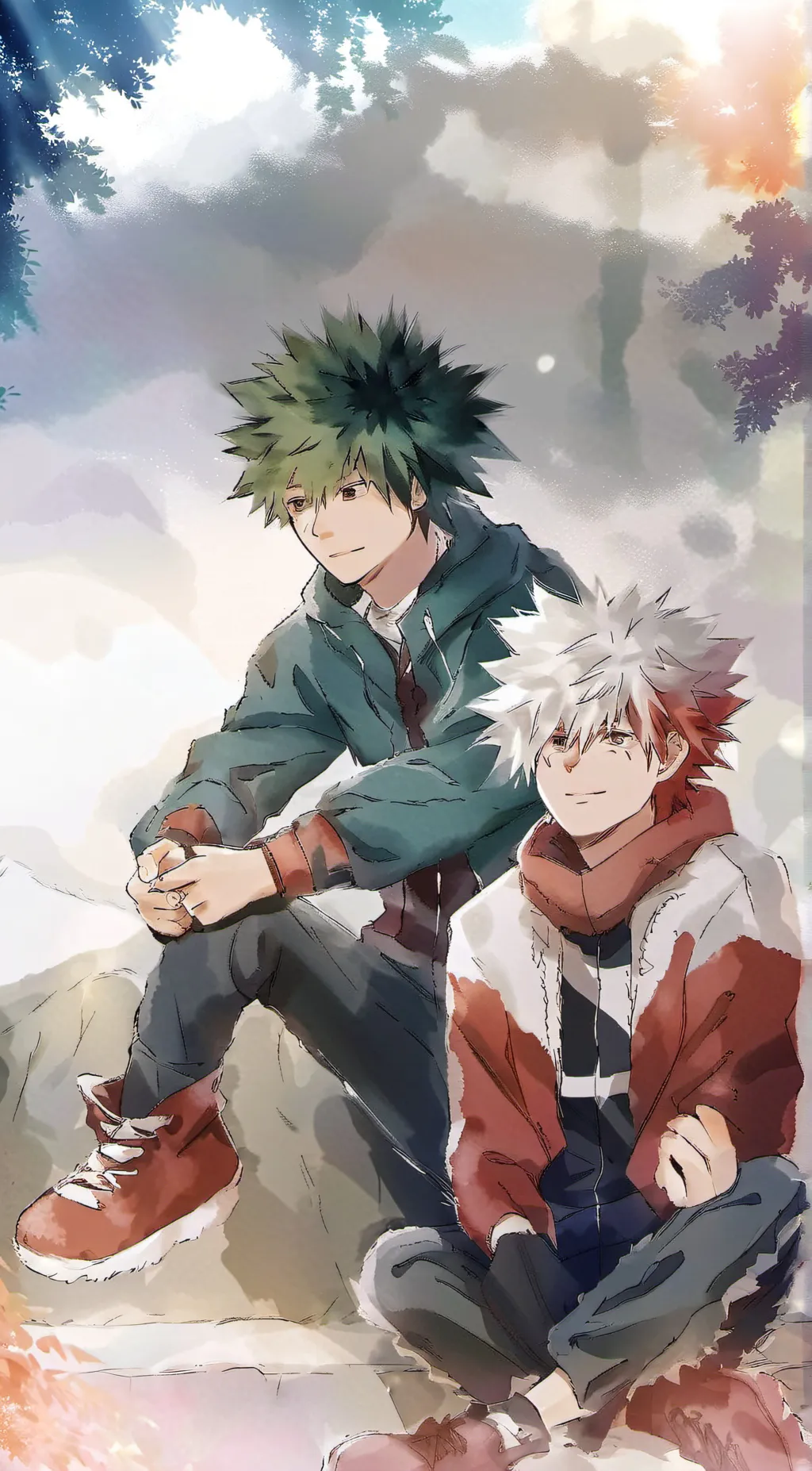 ai character: Mha background