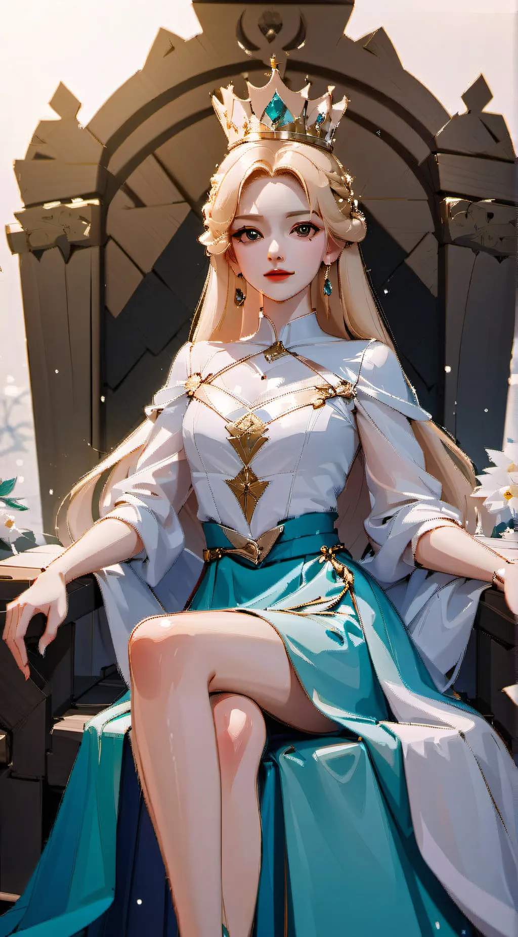 ai character: millia background