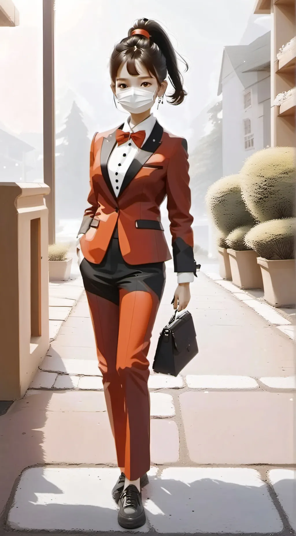 ai character: lily (your gf) background