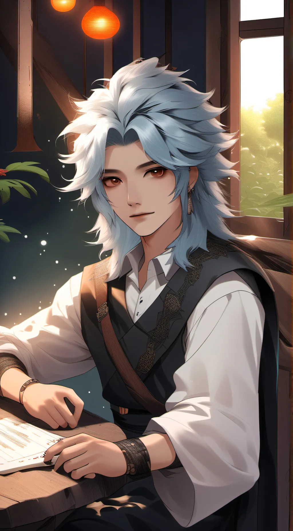 ai character: best friend  background