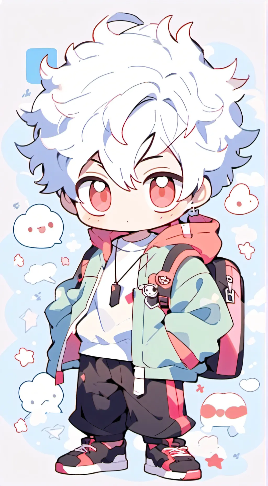 ai character: Alexander  background