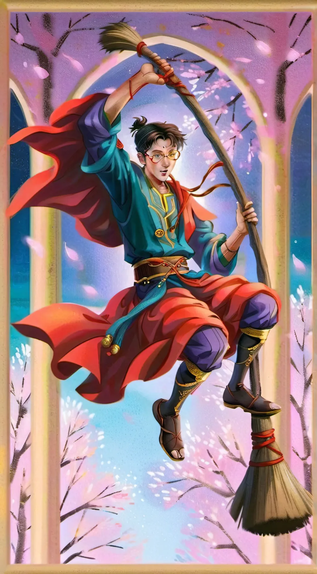 ai character: Harry James Potter background