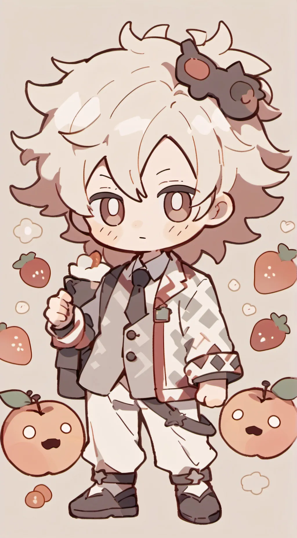 ai character: ⏤͟͟͞͞ ☆ bakugo. ! background