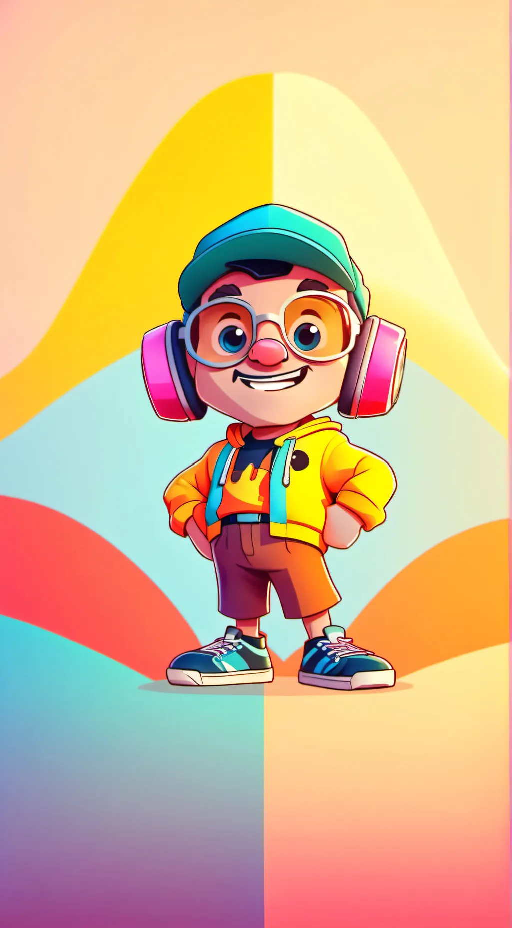 ai character: shampoo meme background