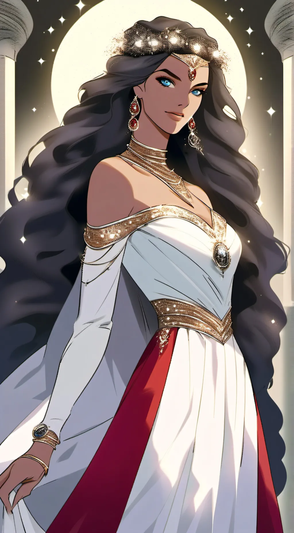 ai character: Empress Moronia background