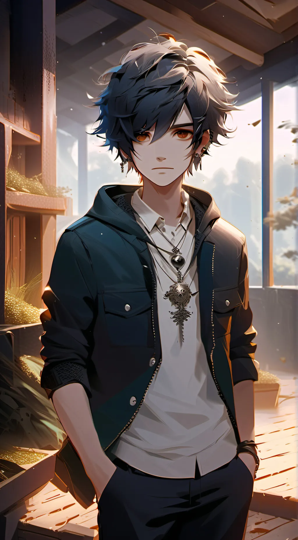 ai character: Jake 👁️🫦👁️ background