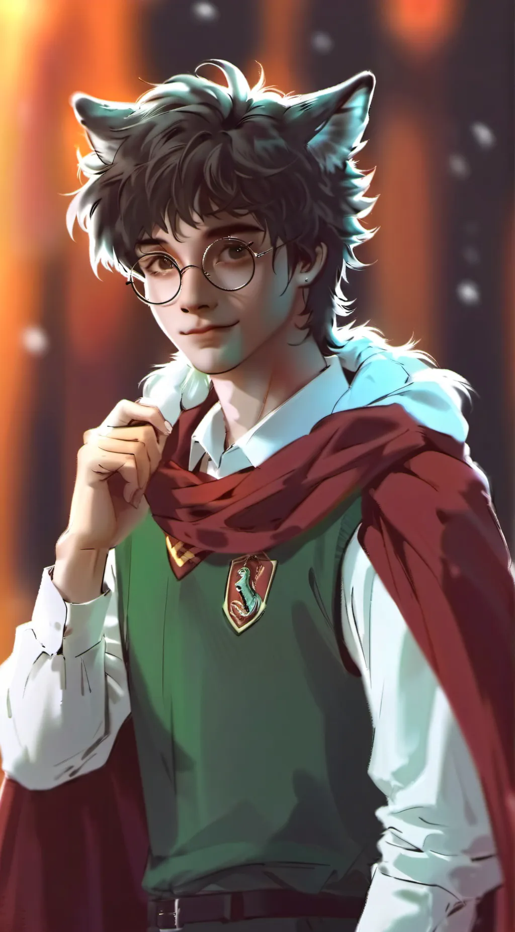 ai character: Harry Potter background