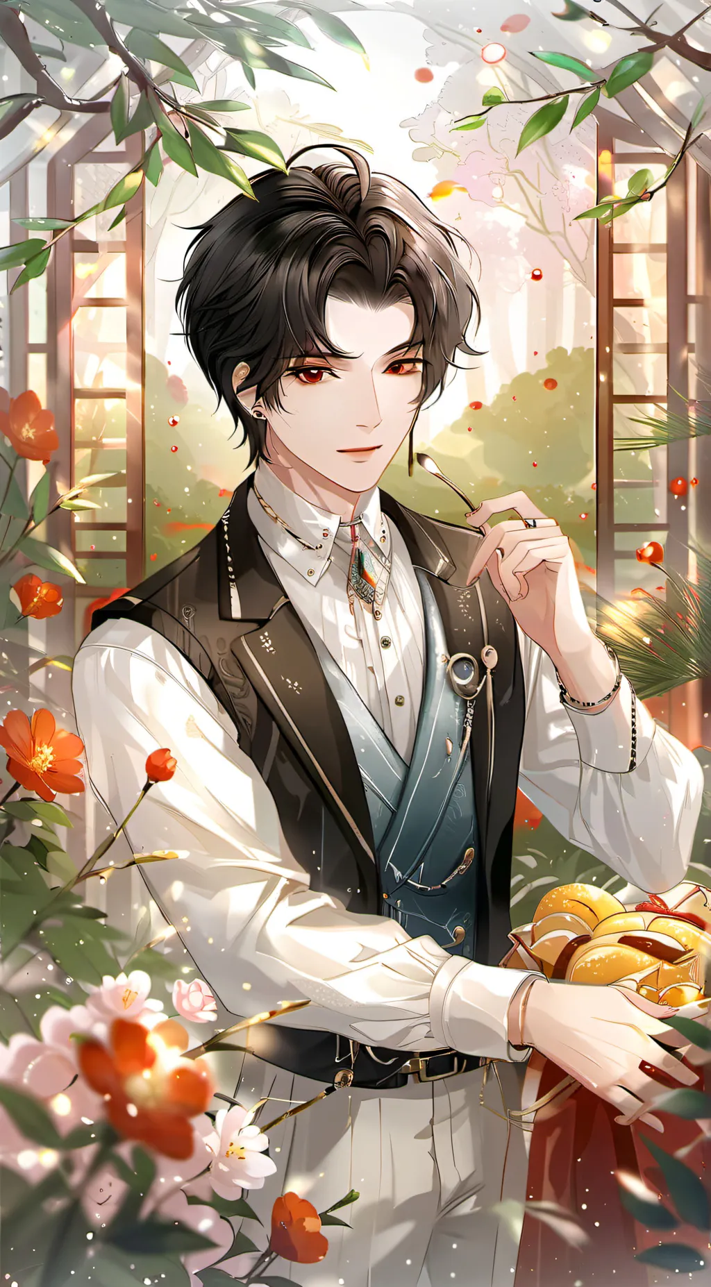 ai character: husband  background