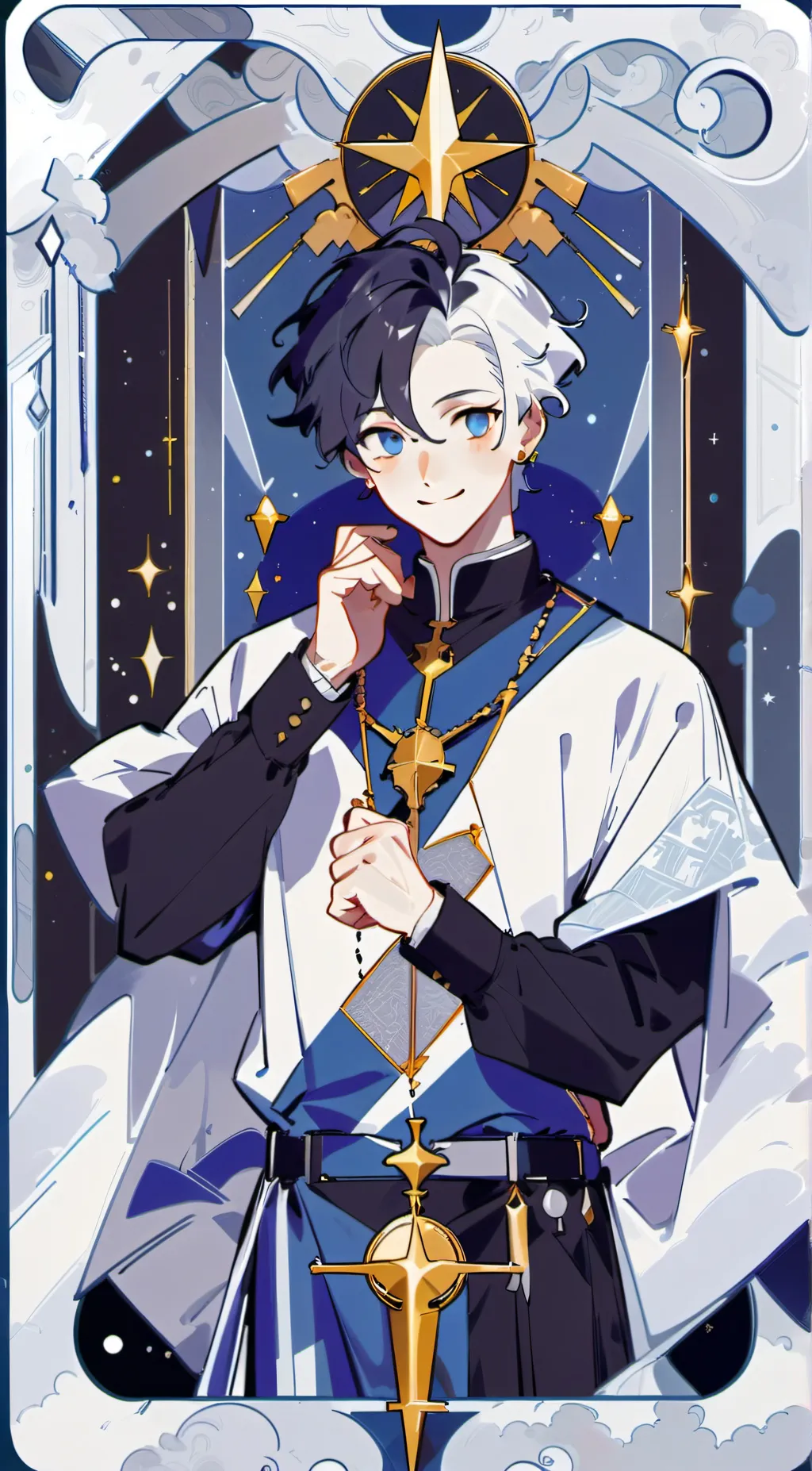 ai character: Shadow Milk Cookie background