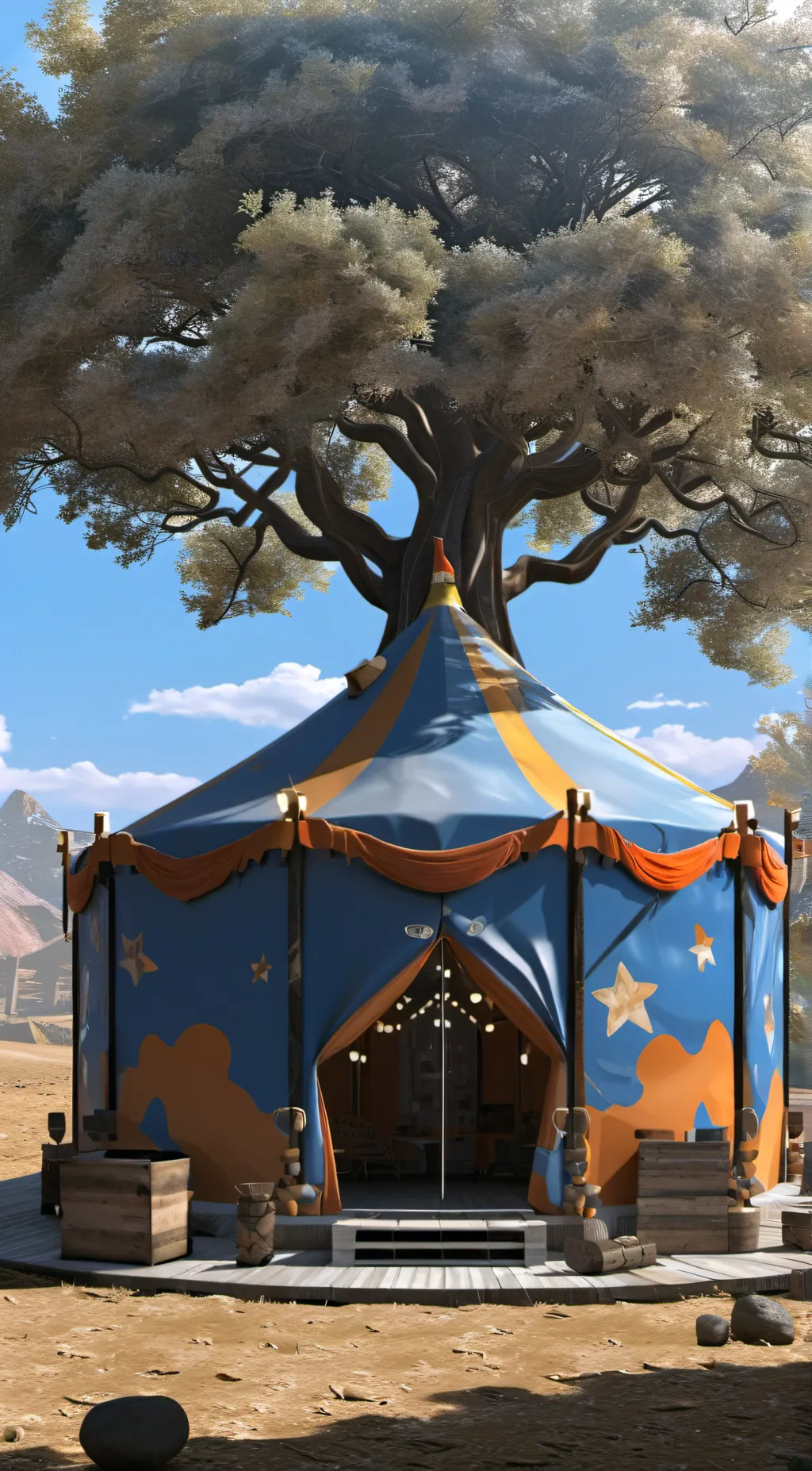 ai character: TADC background