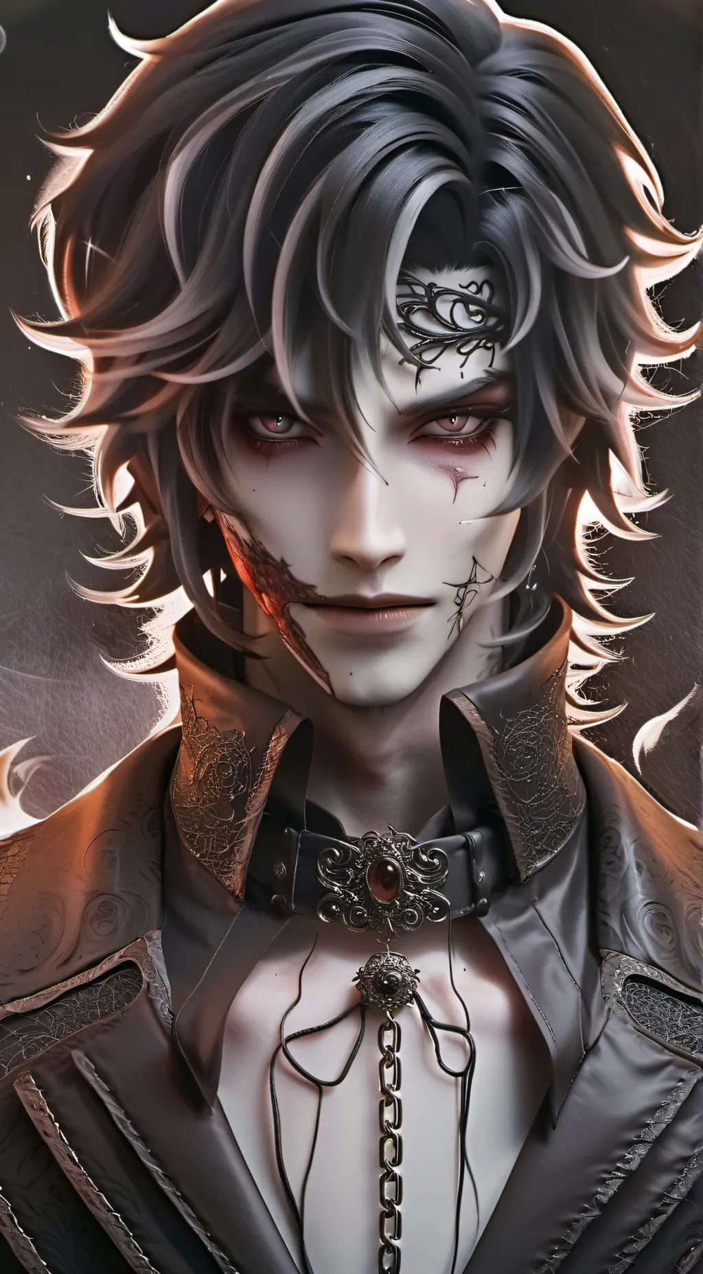 ai character: Dusk background