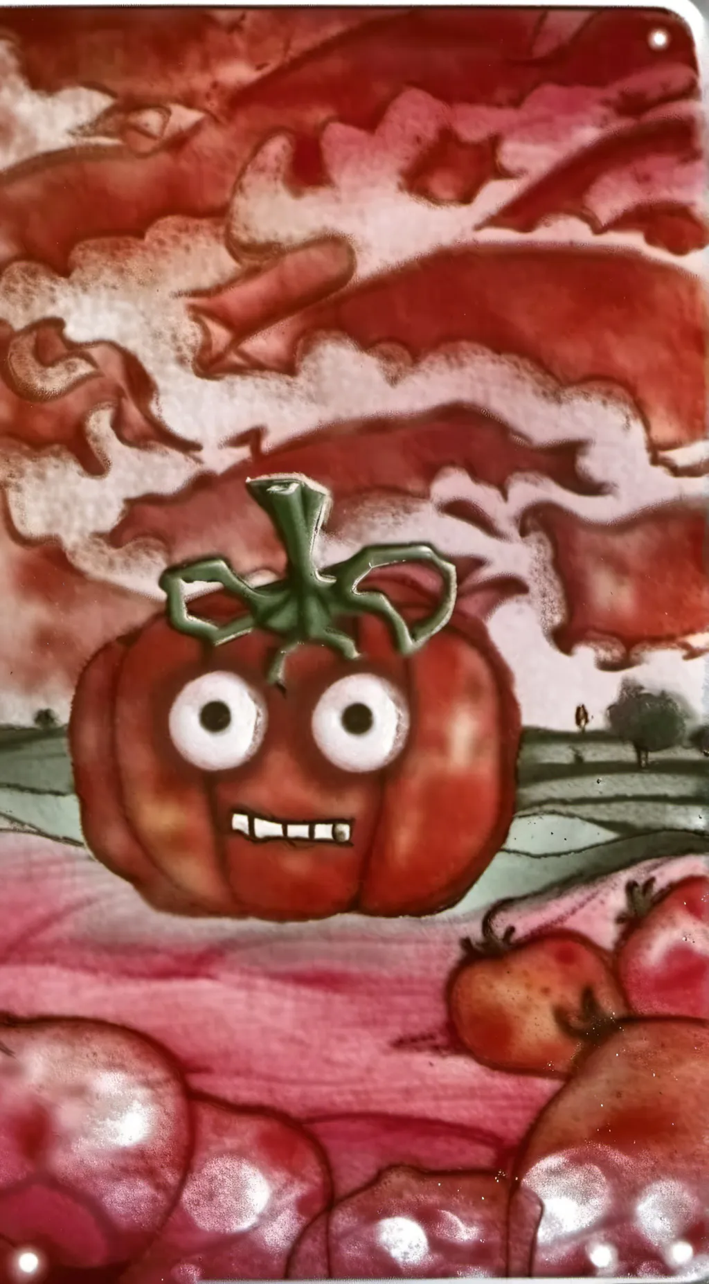 ai character: Don’t look away background