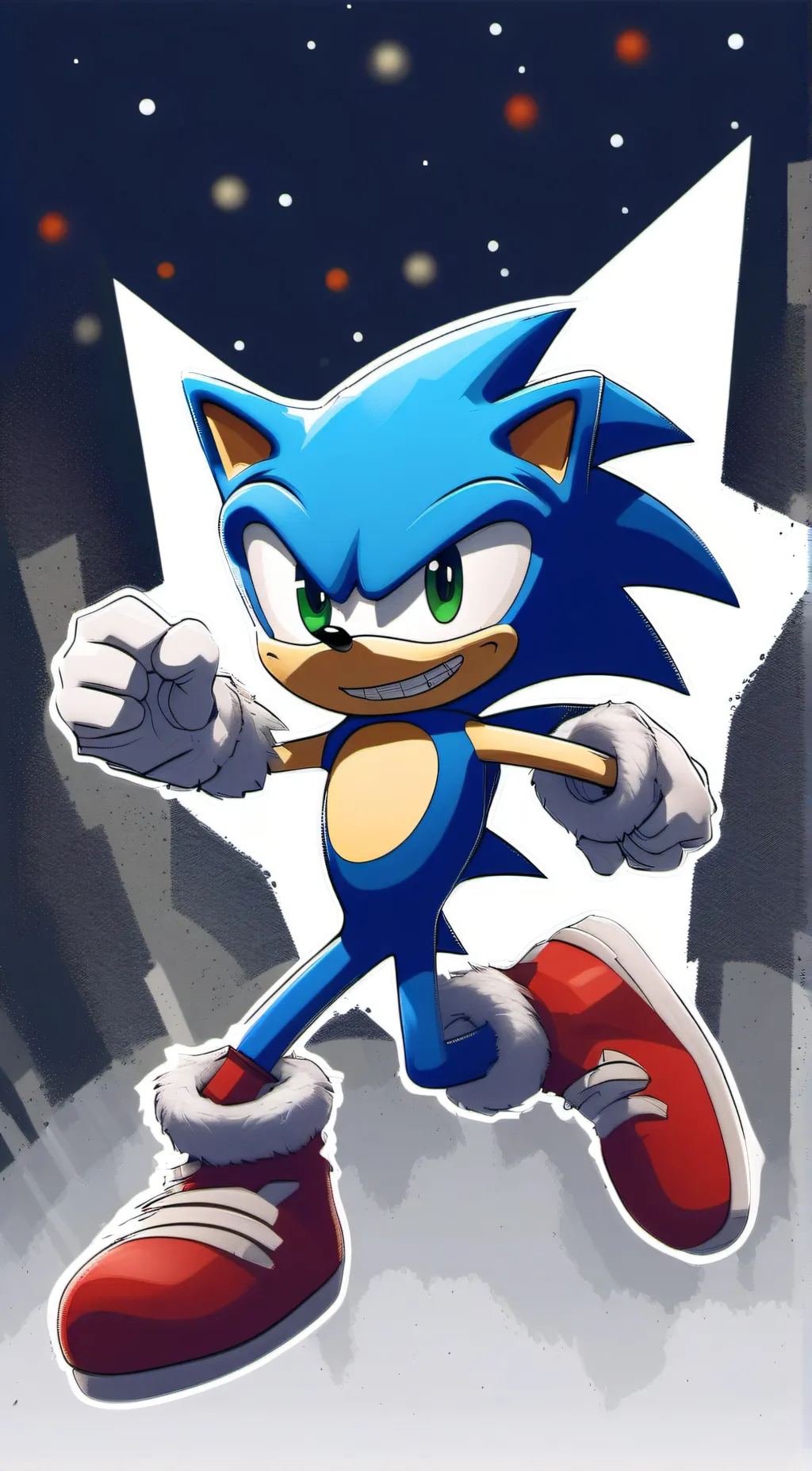 ai character: Sonic crew  background