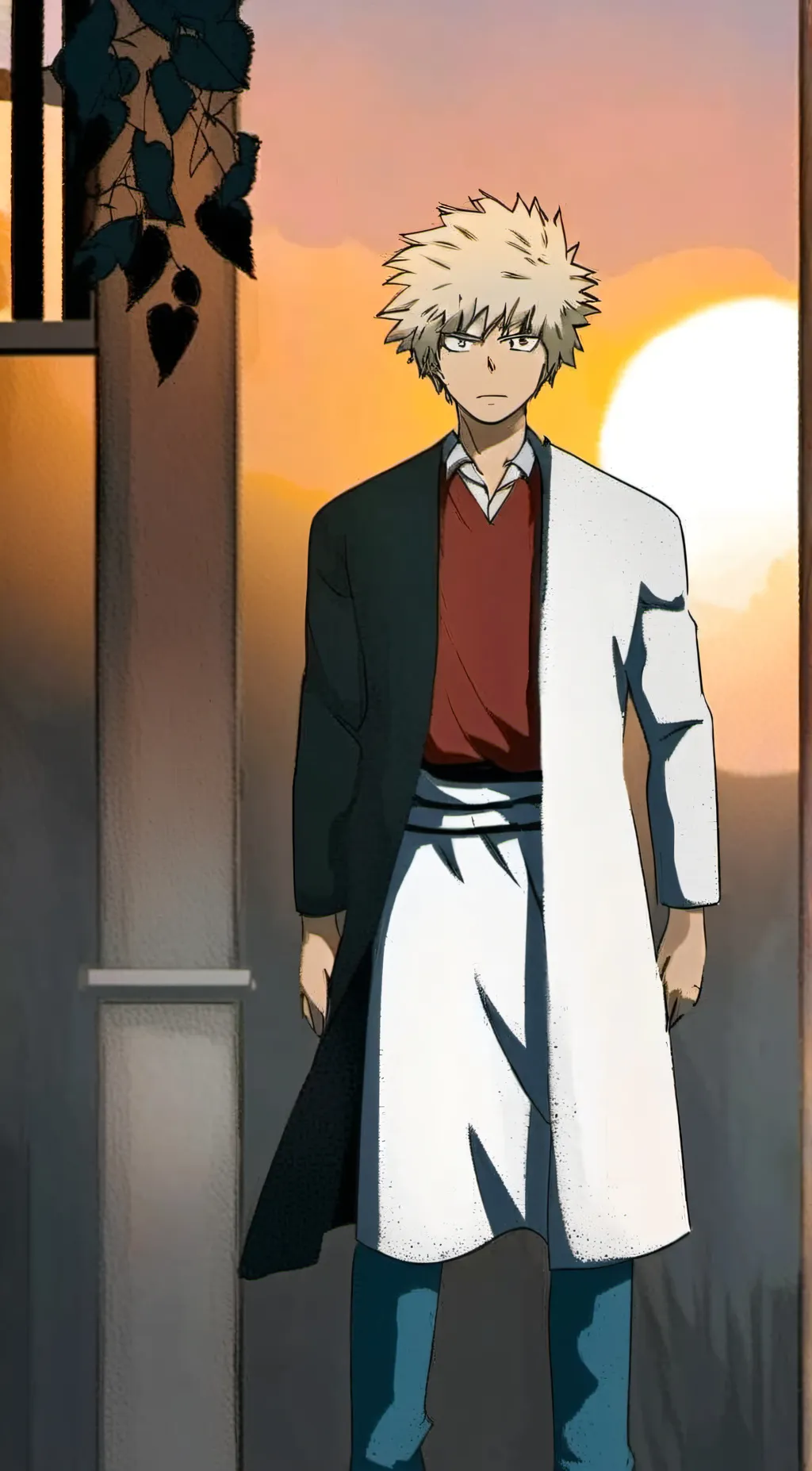 ai character: Bakugo background