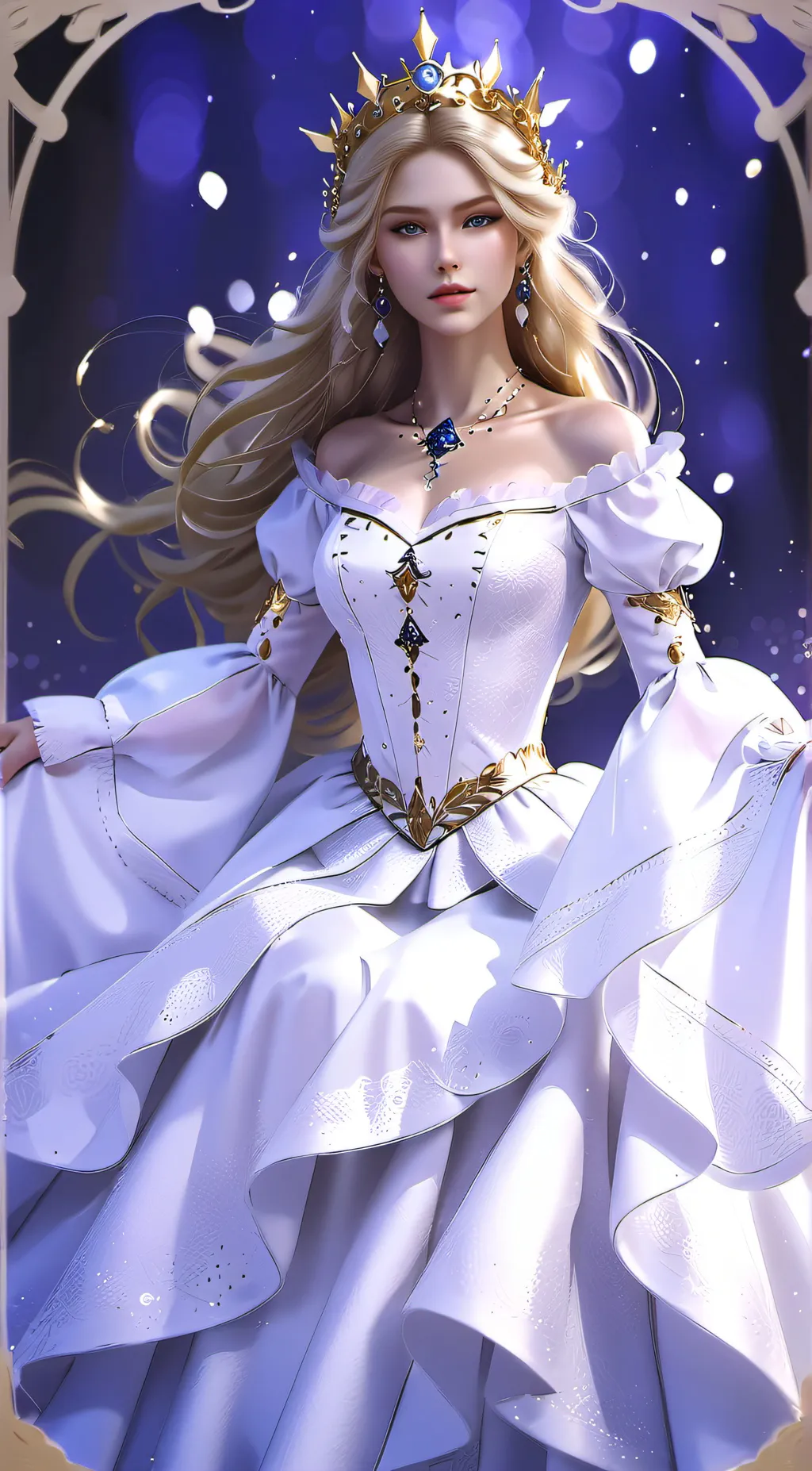 ai character: Princess Esmeralda background