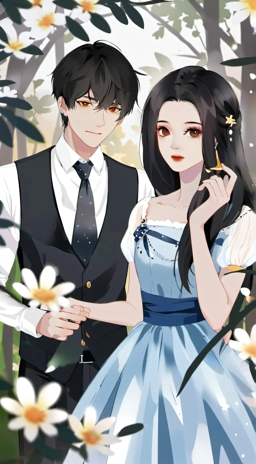ai character: boy friend background