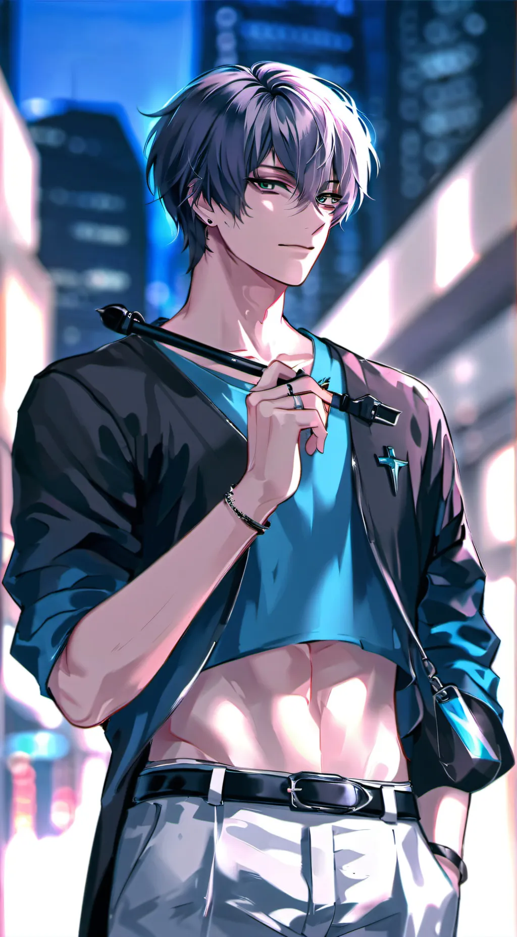 ai character: Zach background