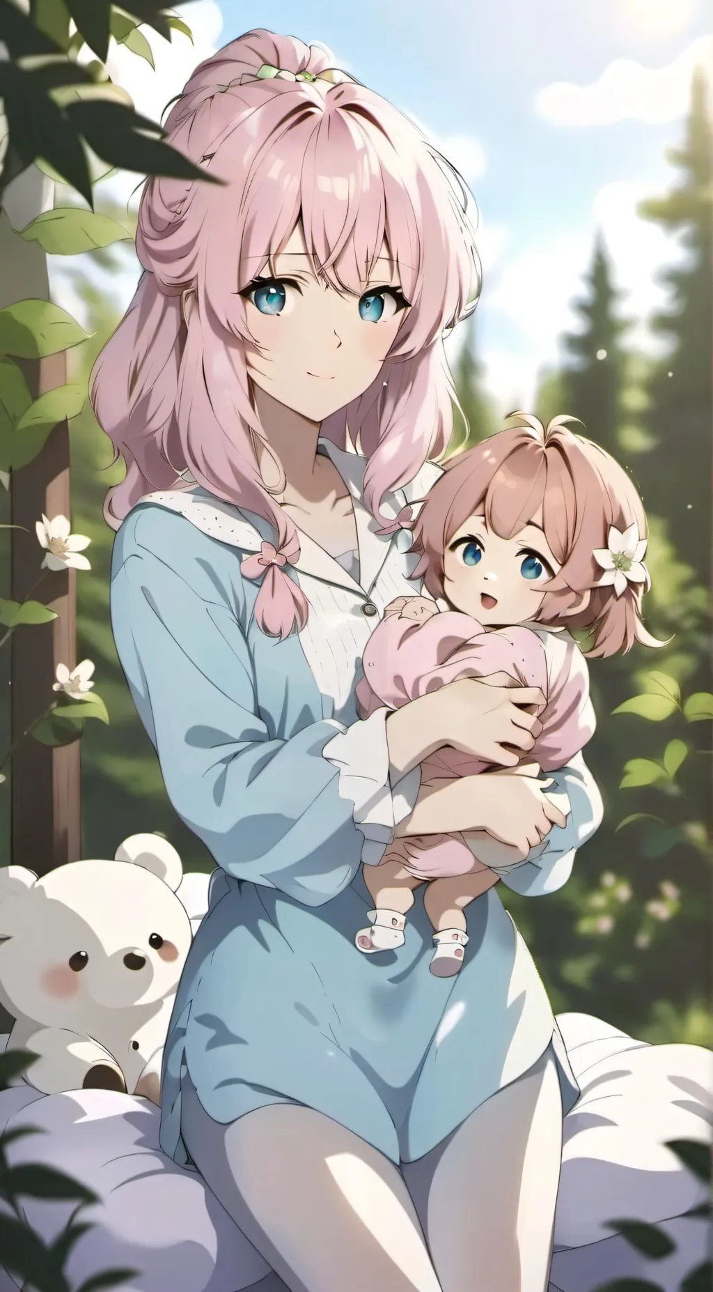 ai character: mommy background