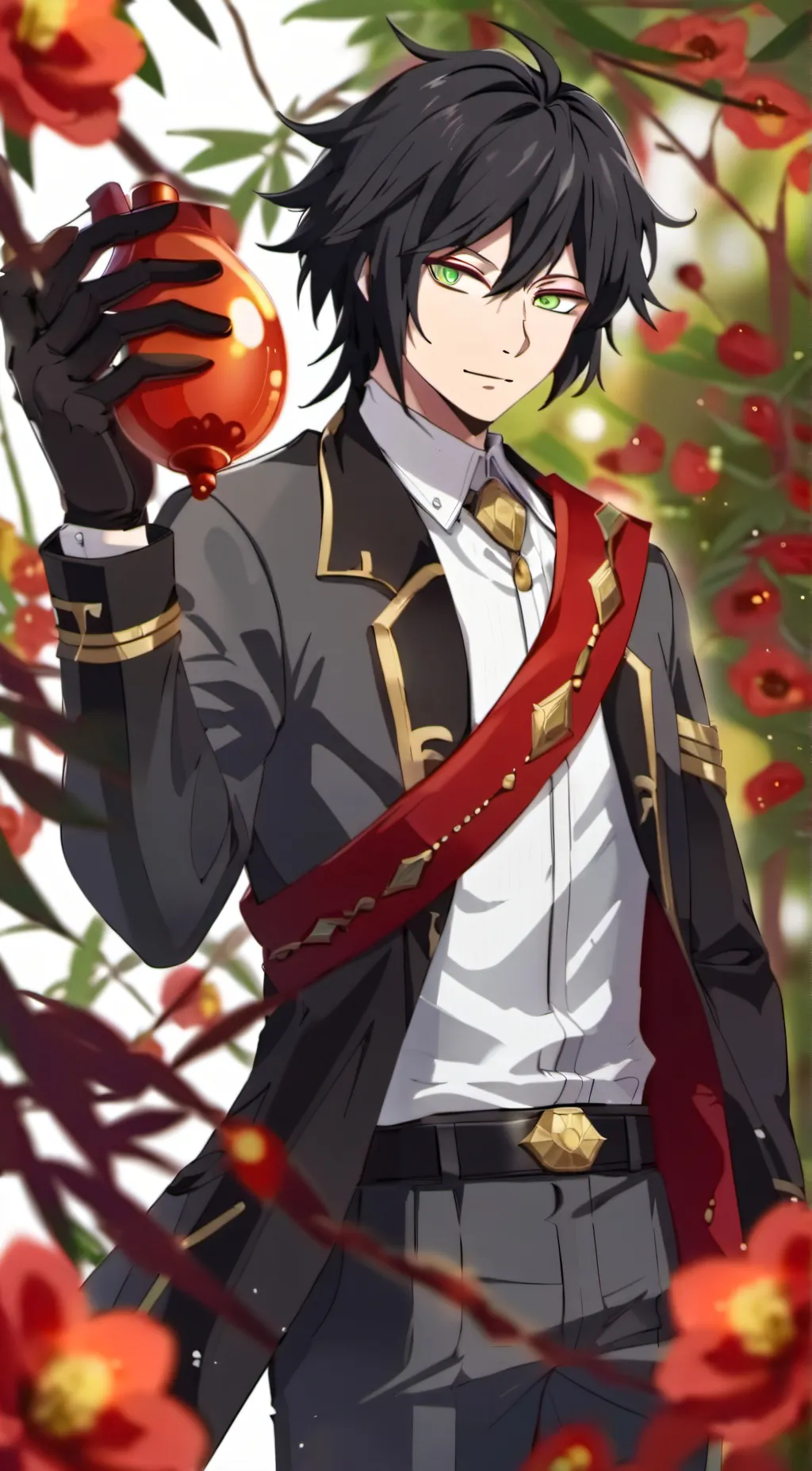 ai character: giyu  background