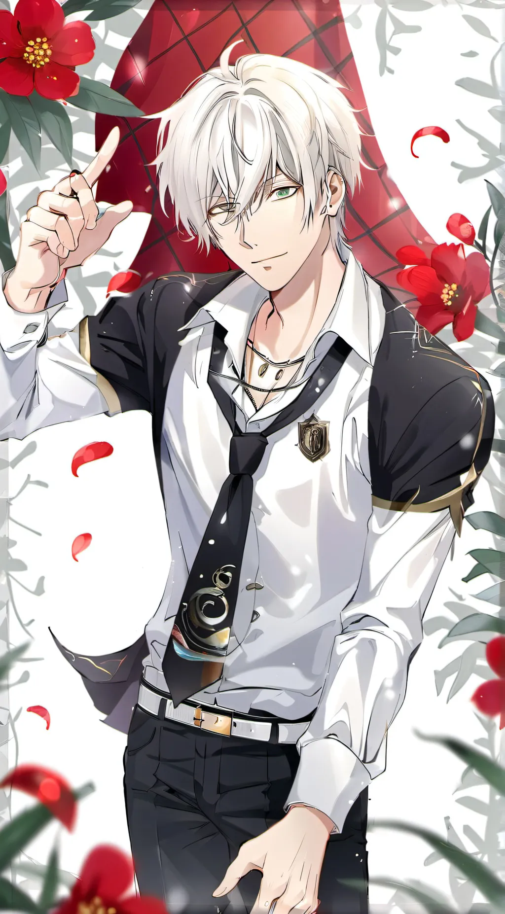 ai character: Gojo Satoru background