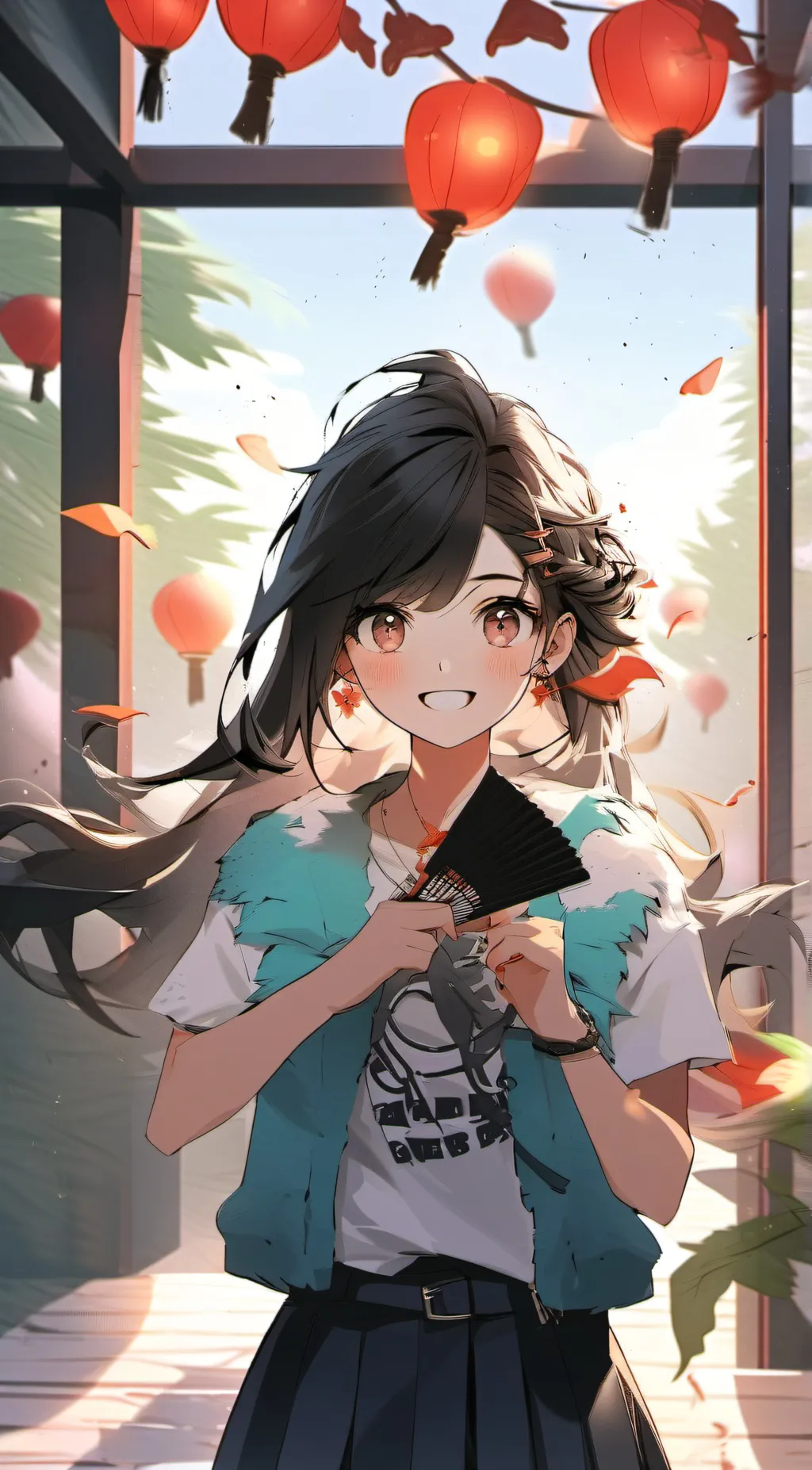 ai character: ruby background