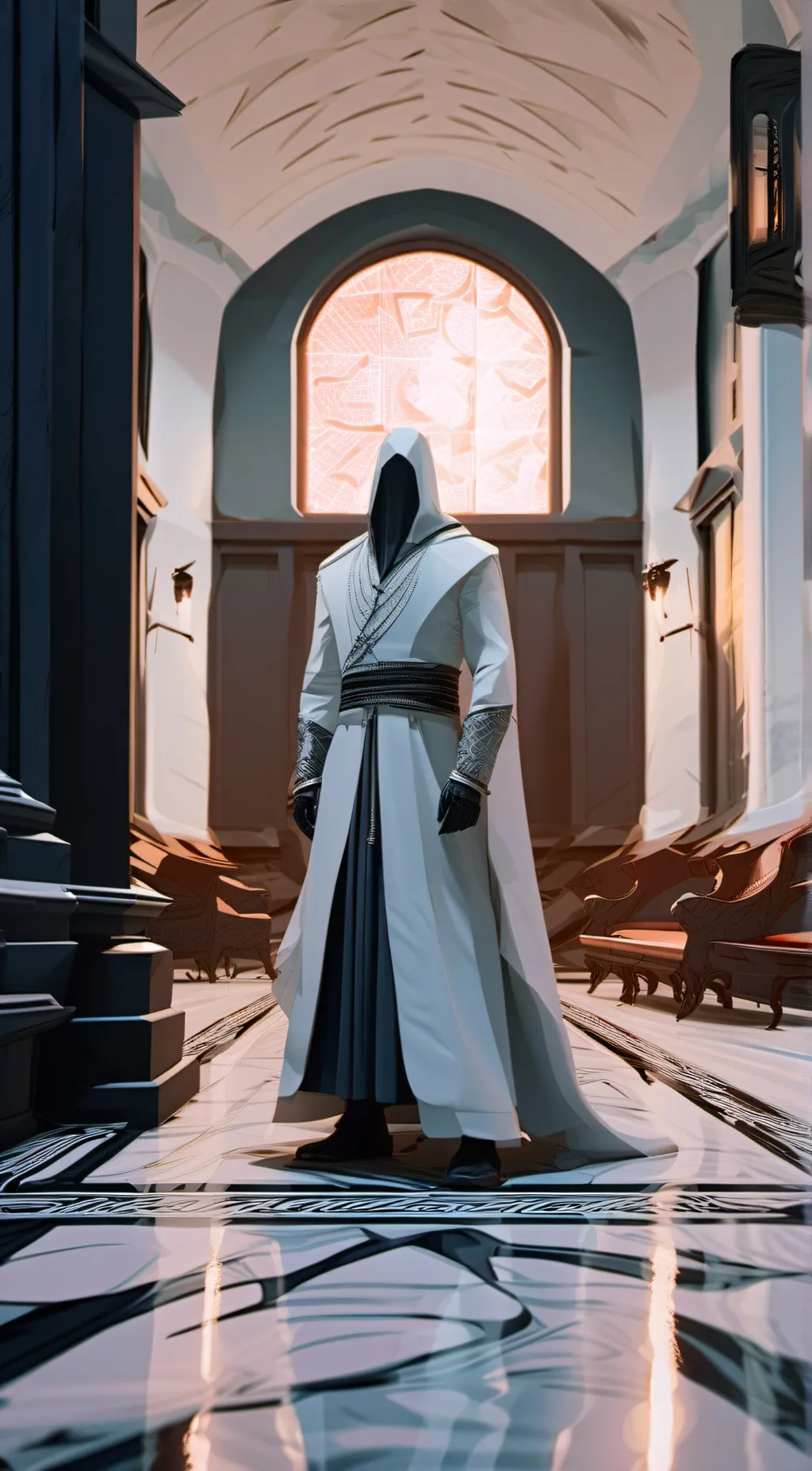 ai character: Ghost 👻 background