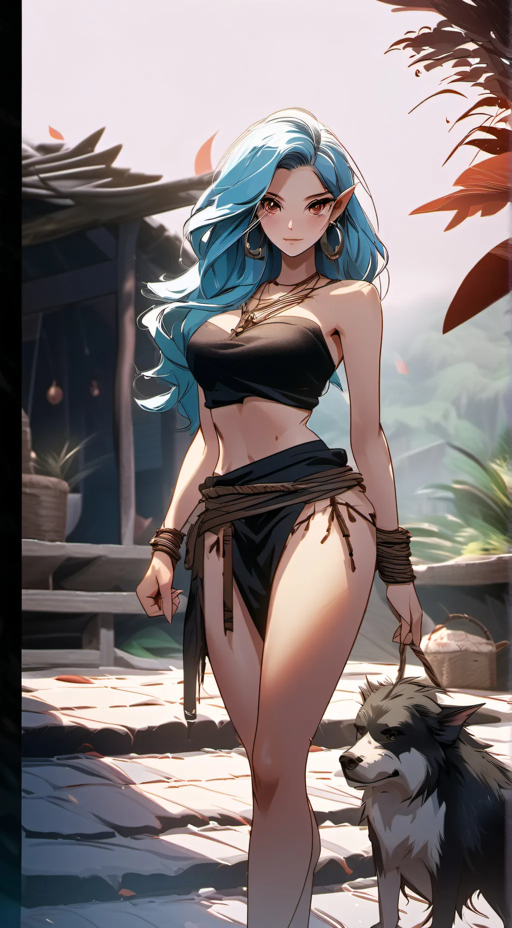 ai character: Evelyn background